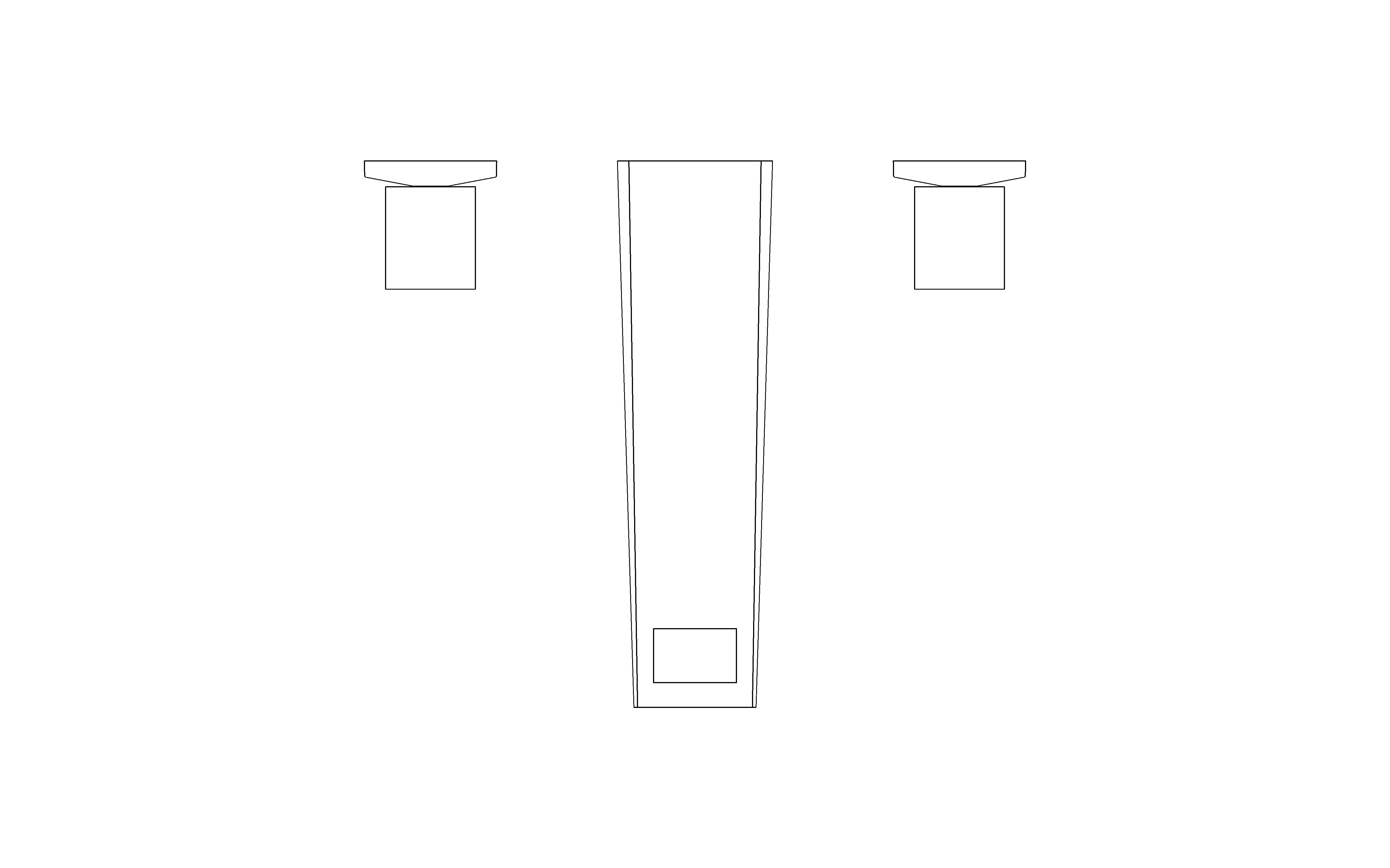 Product: ALLURE BRILLIANT Three-hole basin mixer 1/2″ M-Size (20628DC0)