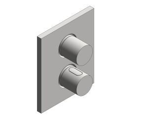 Product: GROHTHERM F Thermostatic Trim with integrated 2-way diverter (100752MS00)