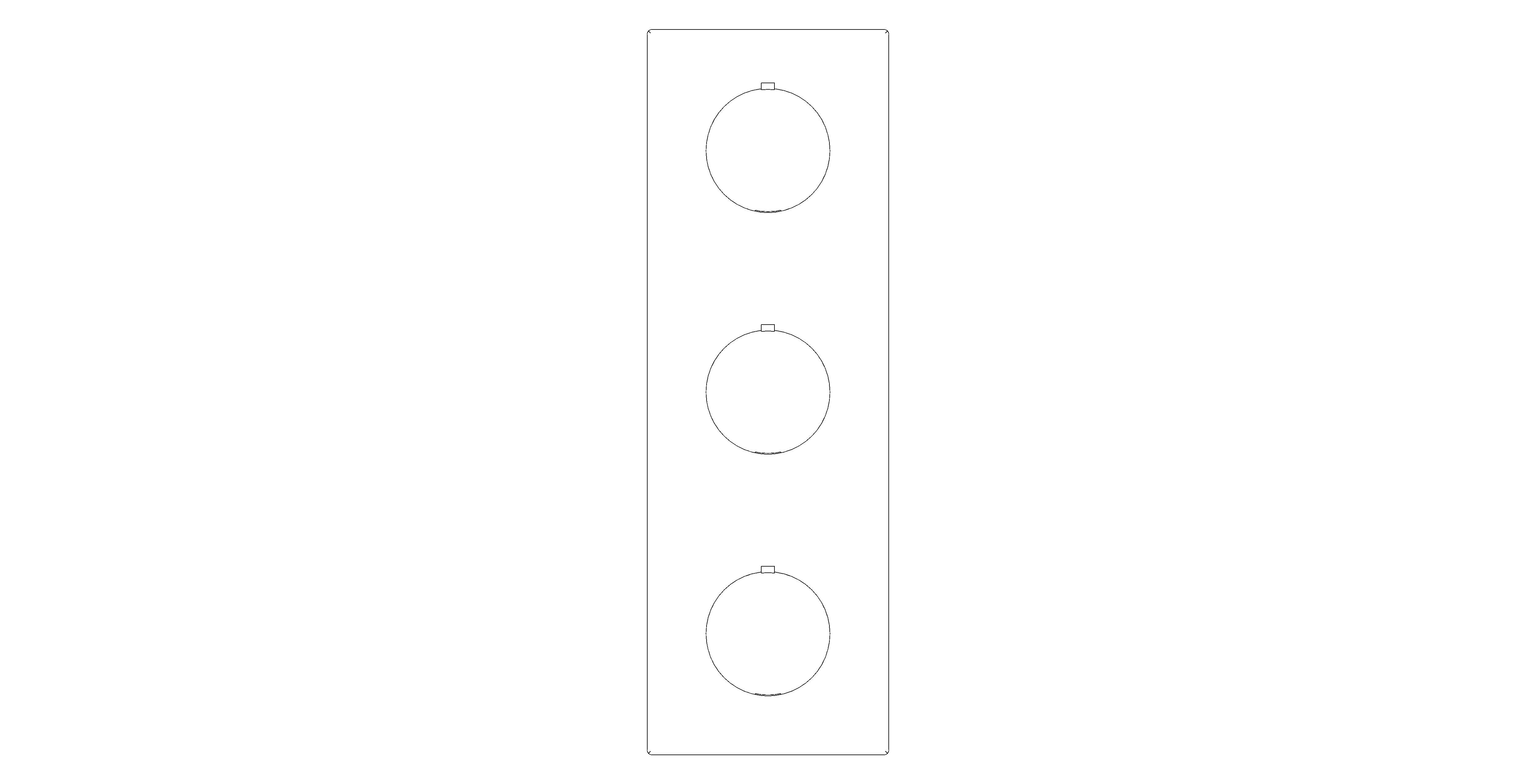 Product: GROHTHERM F Triple volume control trim (100755MS00)