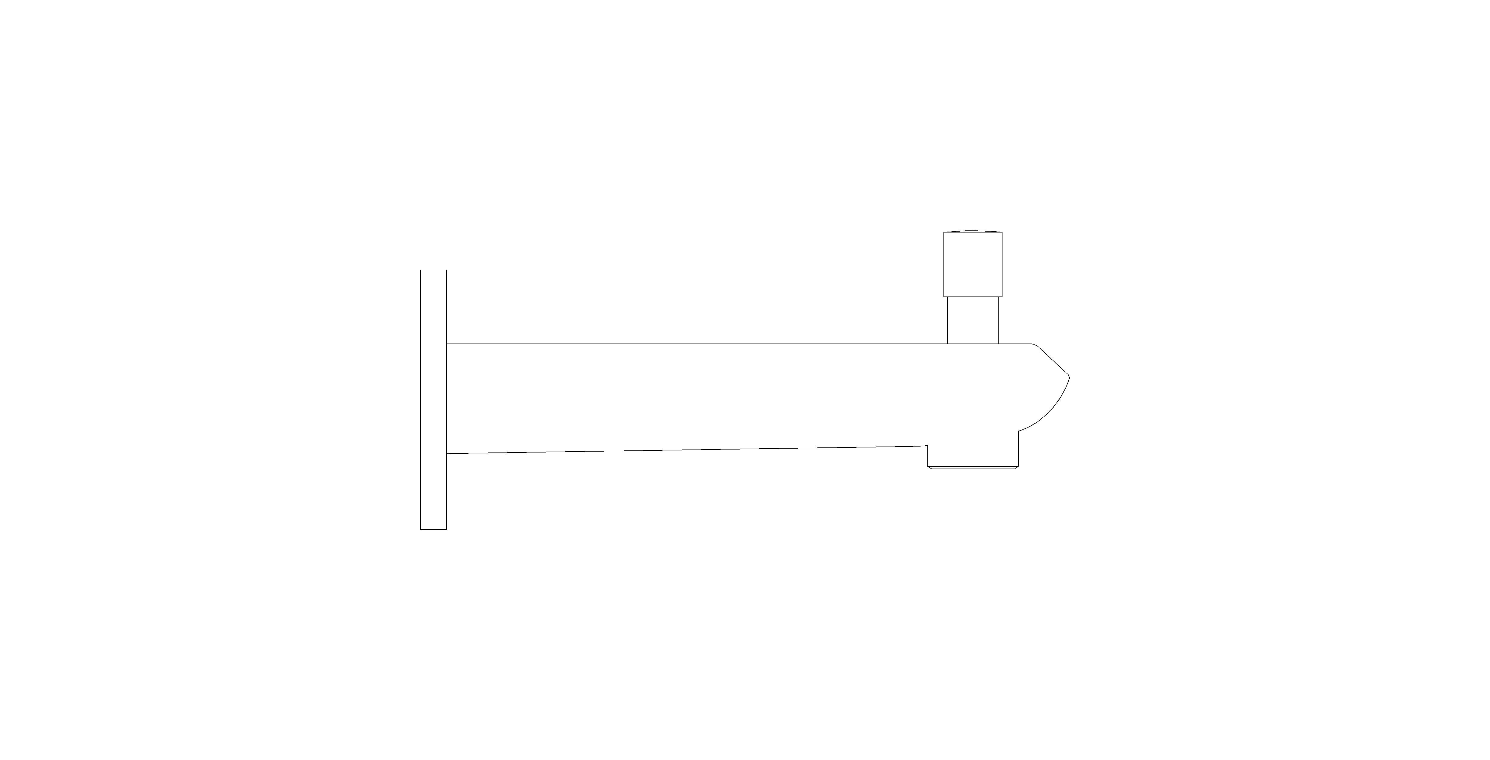Product: EURODISC COSMOPOLITAN Bath spout (13279MS2)