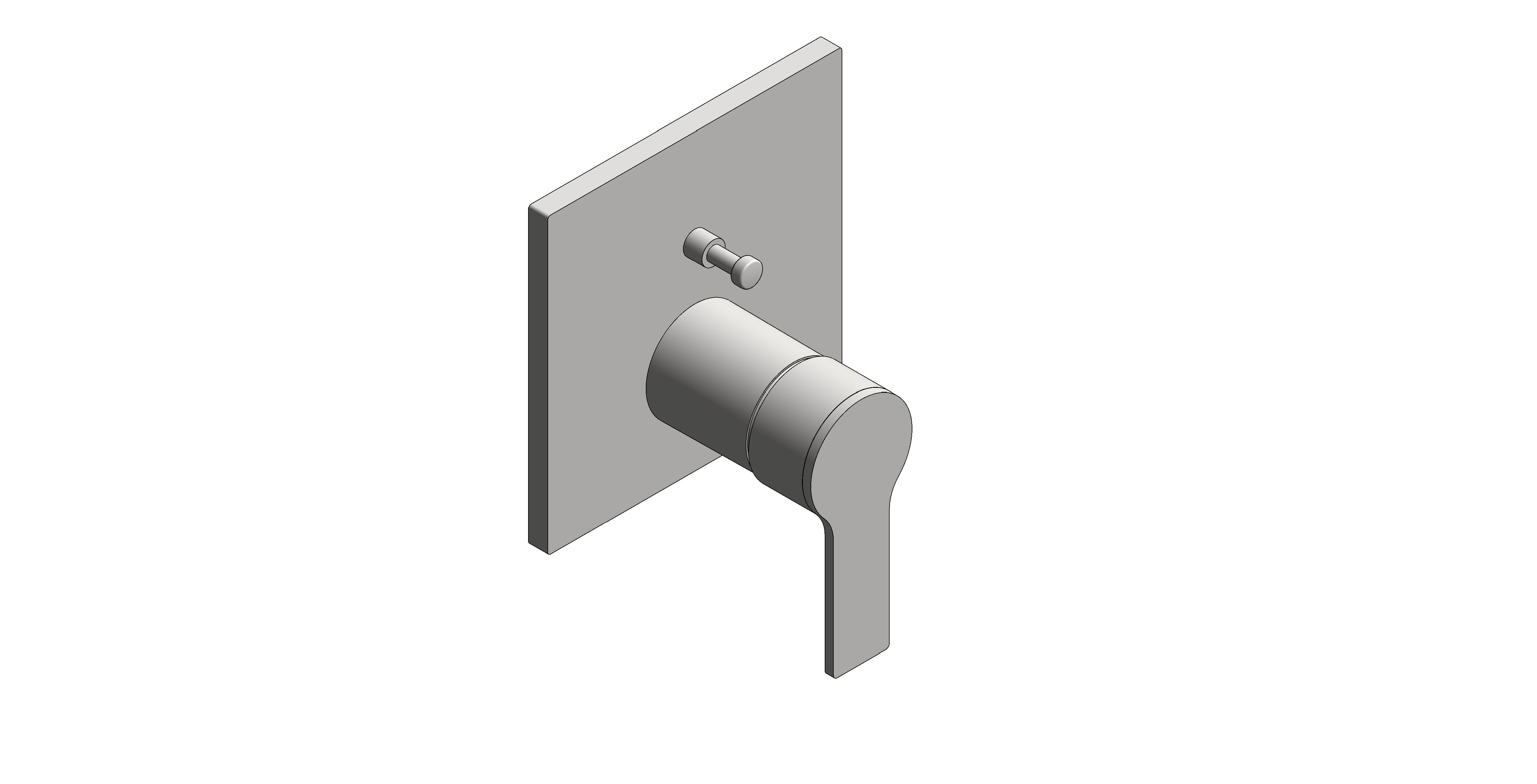 Product: ALLURE Single-lever mixer with 2-way diverter (19315MS1)