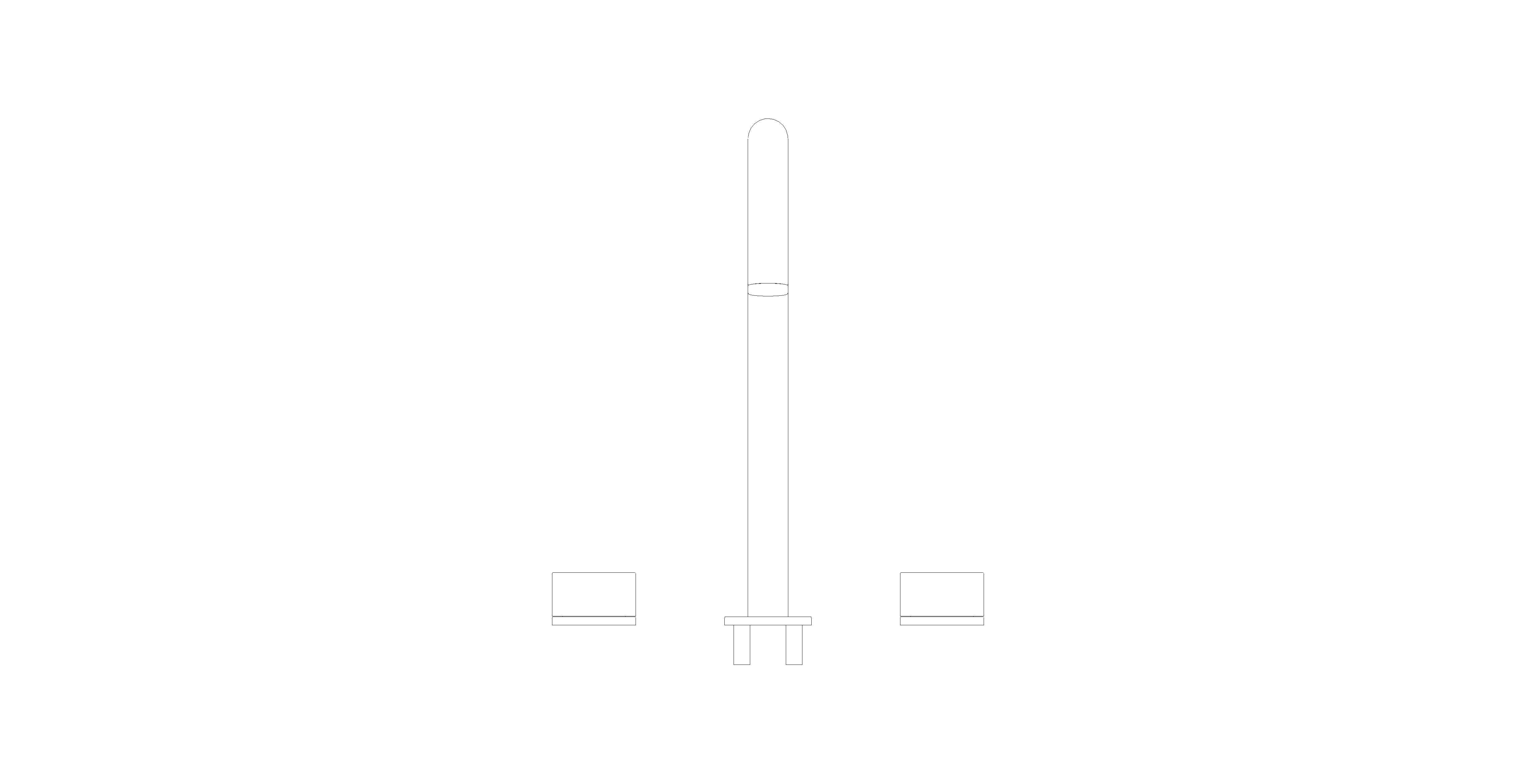 Product: ATRIO PRIVATE COLLECTION Three-hole basin mixer 1/2″ L-Size (20595MS0)