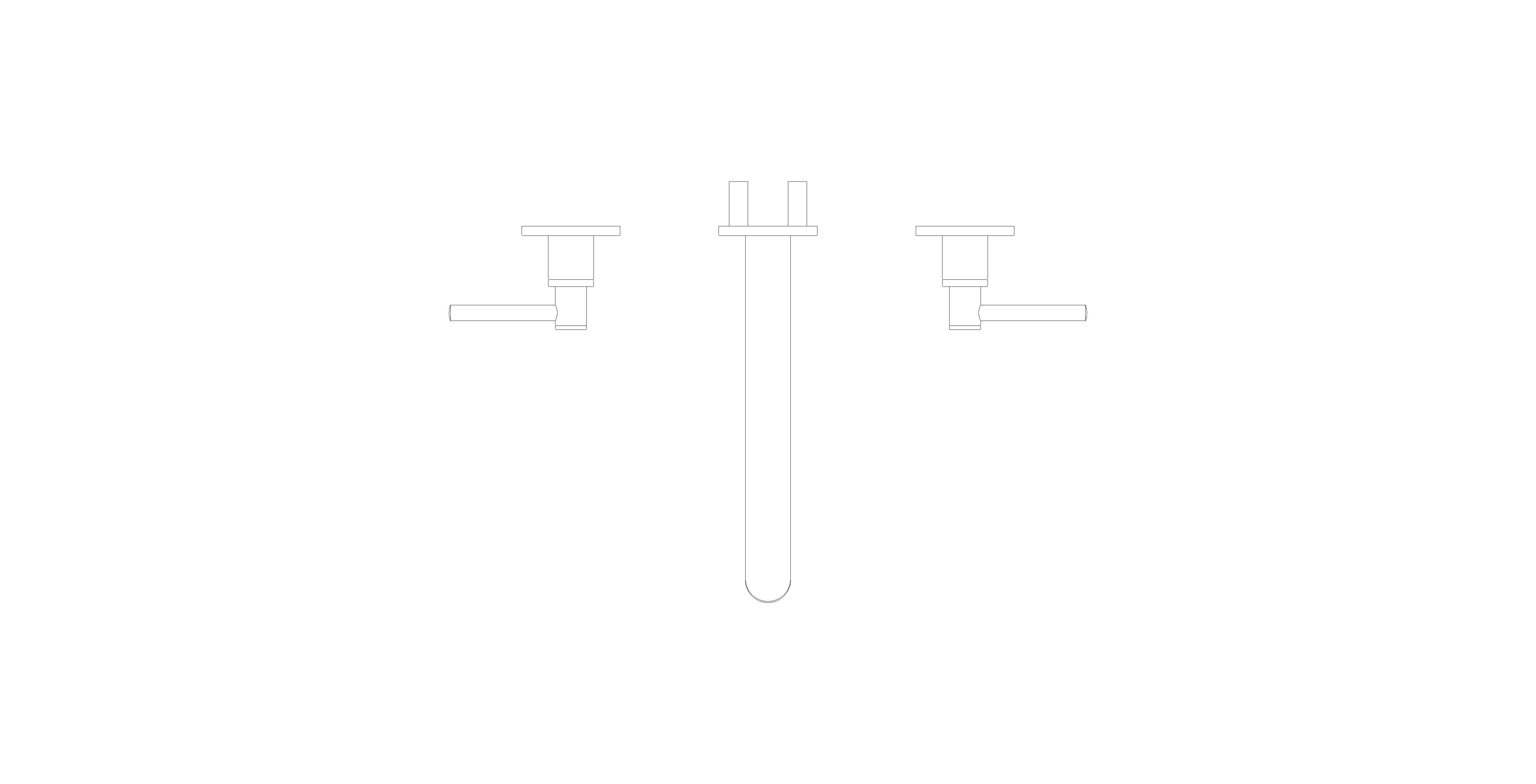 Product: ATRIO Three-hole basin mixer 1/2″ M-Size (20662MS0)