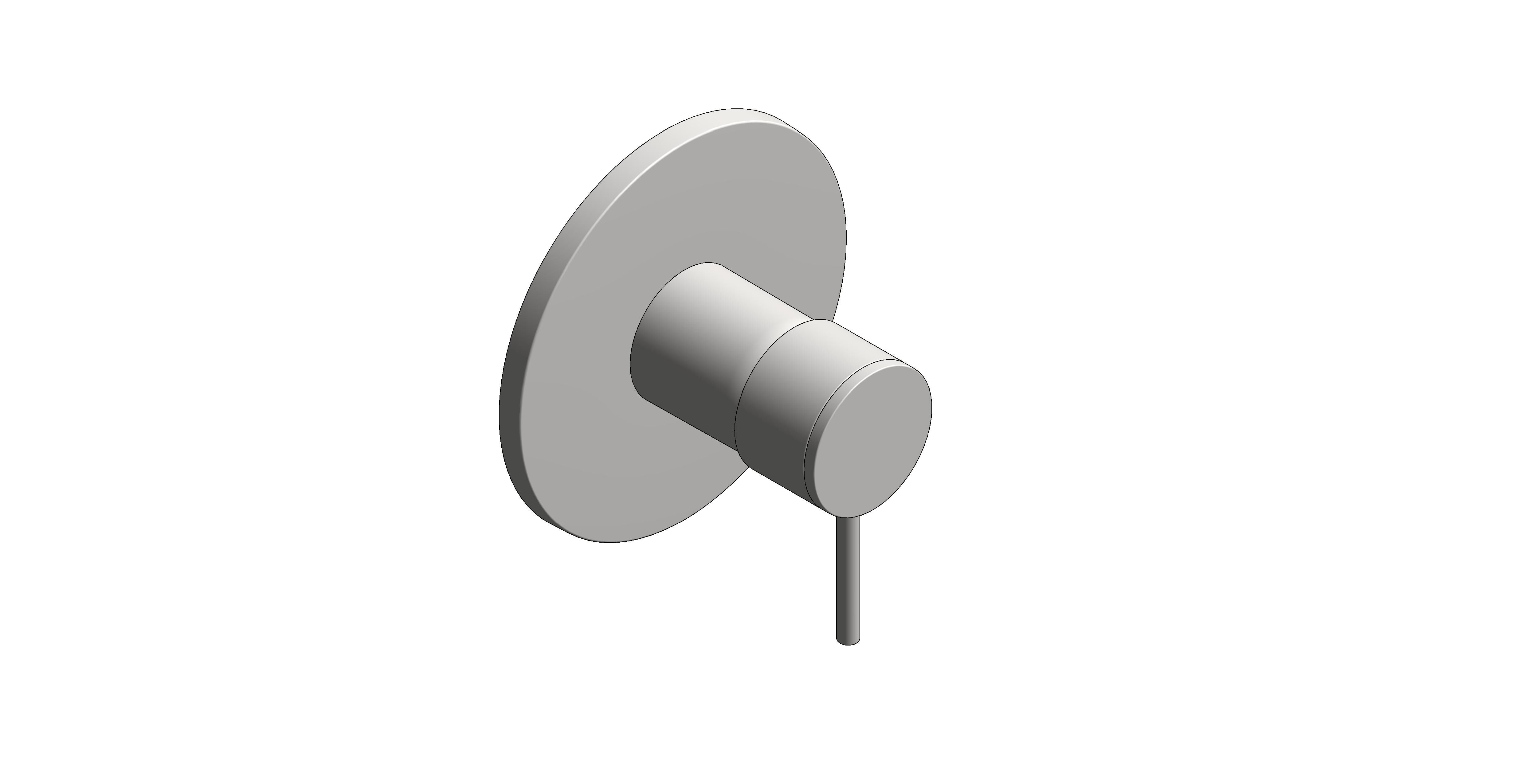 Product: ATRIO Single-lever shower mixer trim (24354MS0)