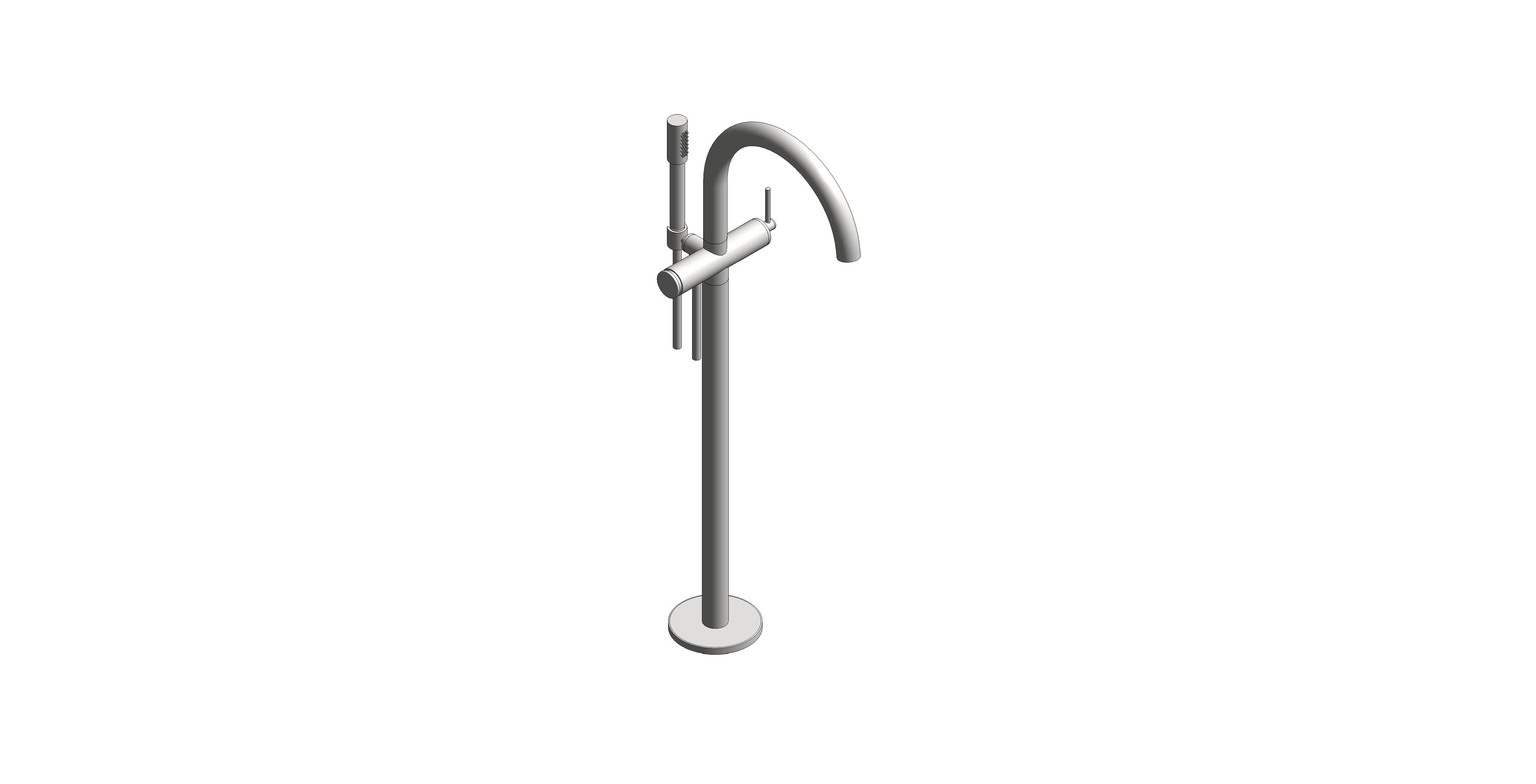 Product: ATRIO Single-lever bath mixer, floor mounted (24368MS0)