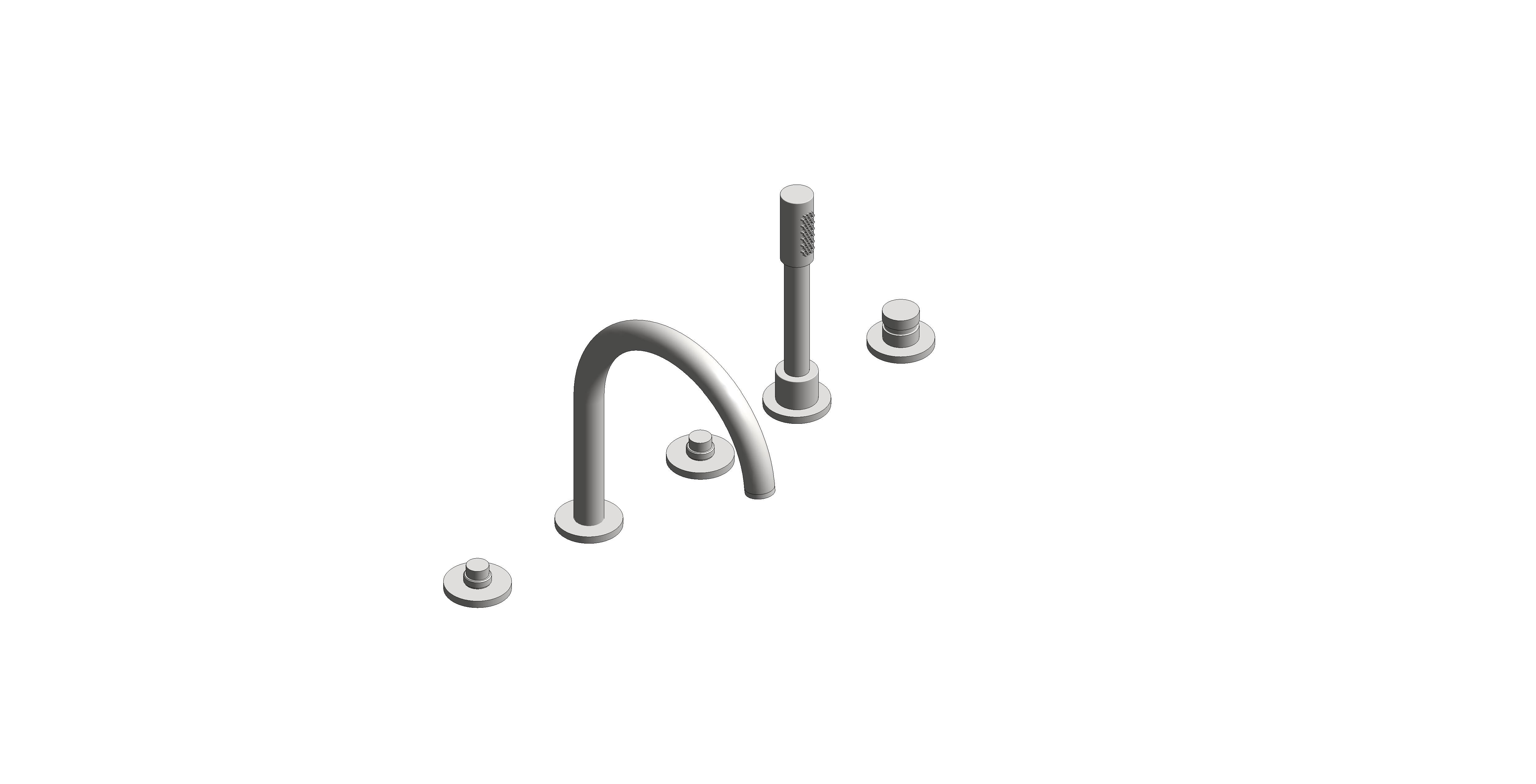 Product: ATRIO PRIVATE COLLECTION 5-hole bath/shower combination (25224MS0)