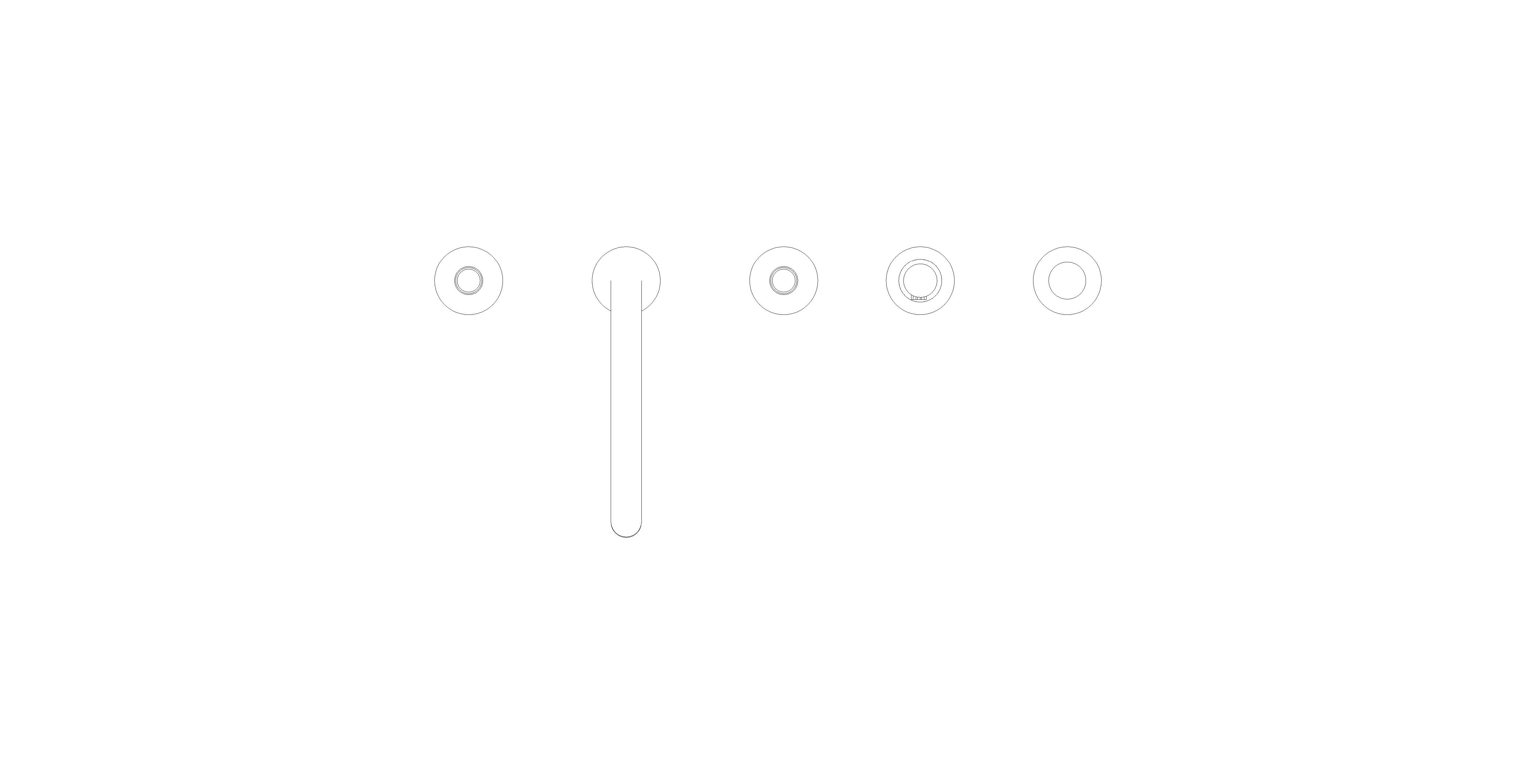 Product: ATRIO PRIVATE COLLECTION 5-hole bath/shower combination (25224MS0)