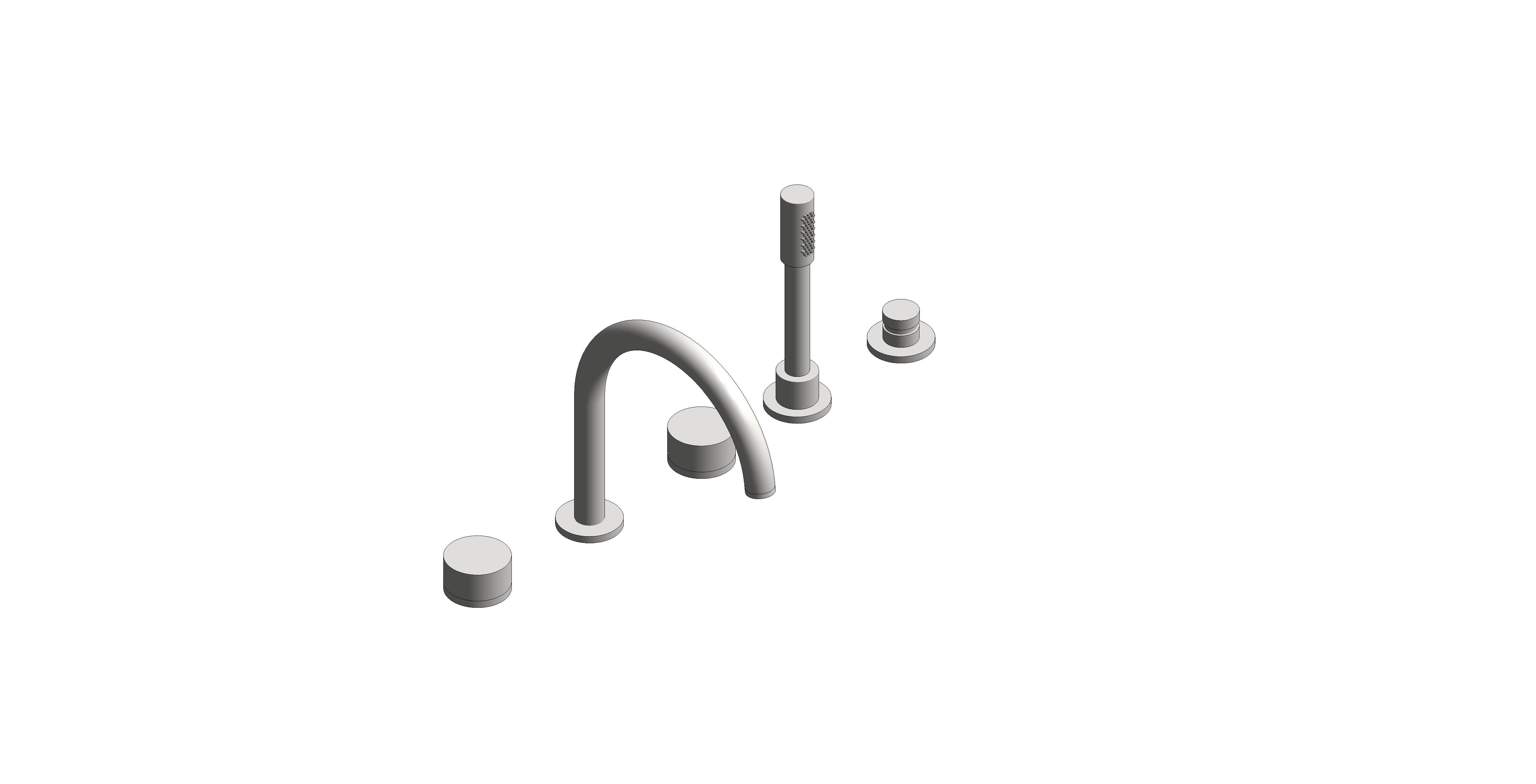 Product: ATRIO PRIVATE COLLECTION 5-hole bath/shower combination (25226MS0)