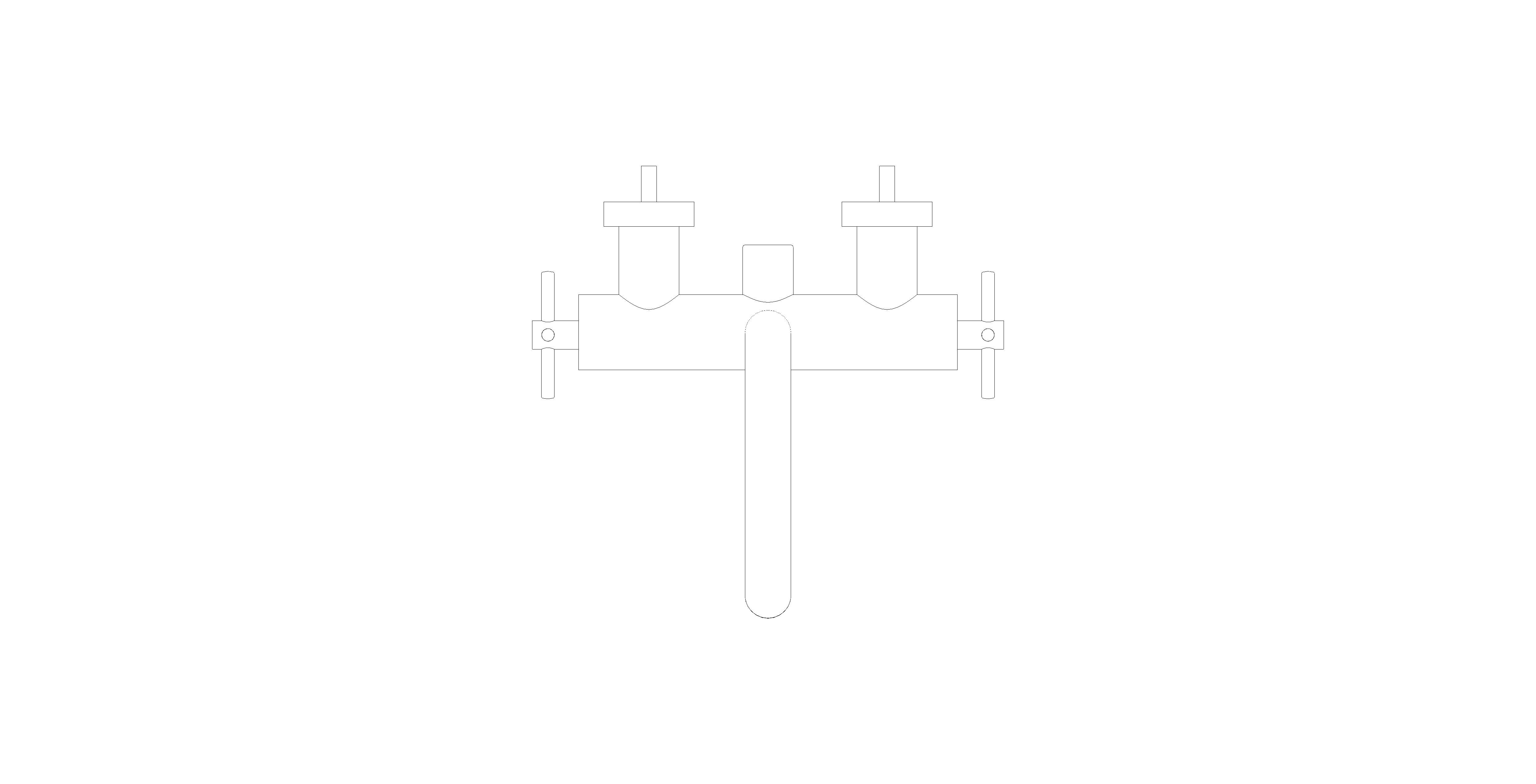 Product: ATRIO Bath / shower mixer 1/2″ (25268MS0)
