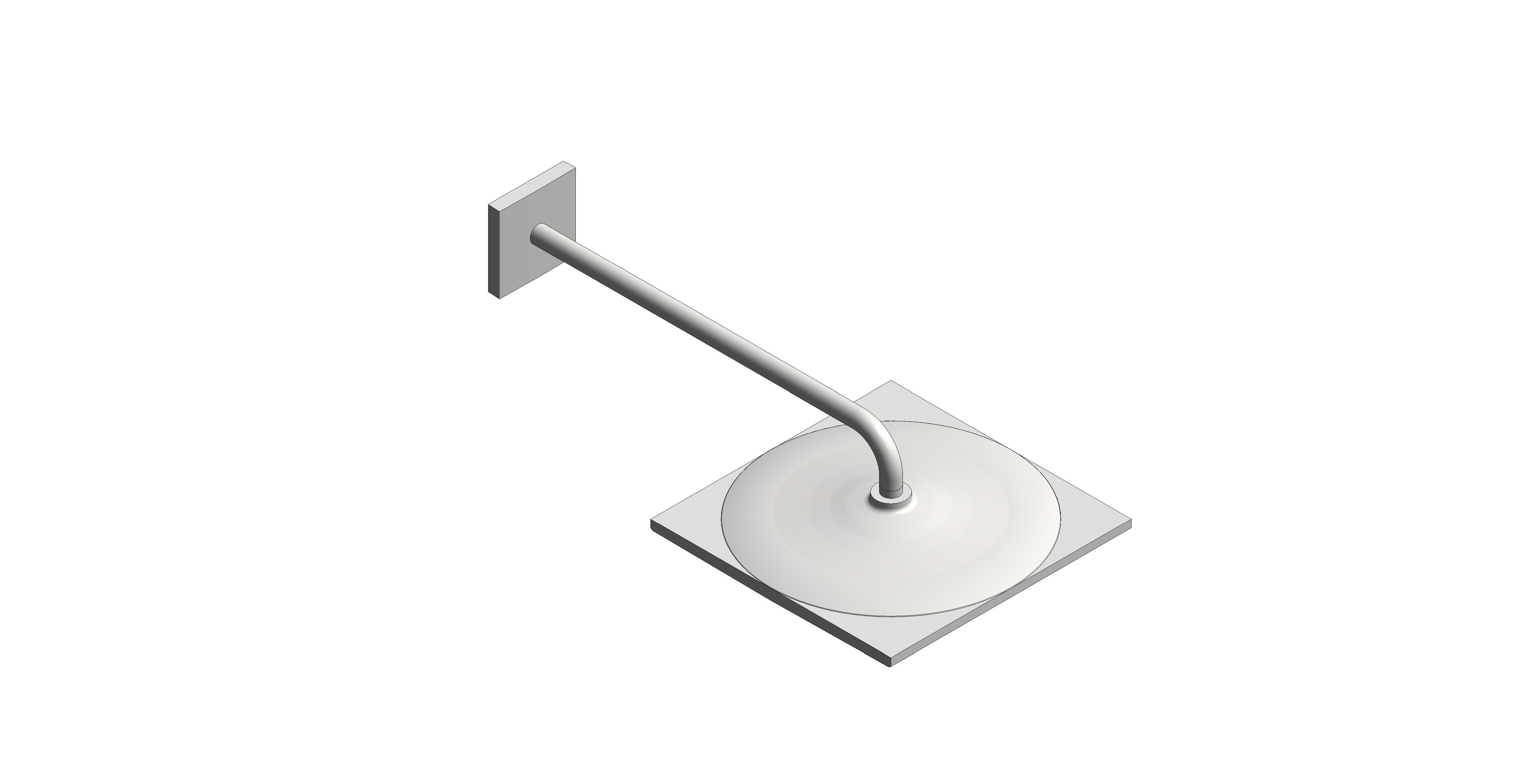 Product: RAINSHOWER MONO 310 Cube Head shower set 422 mm, 1 spray (26564MS0)