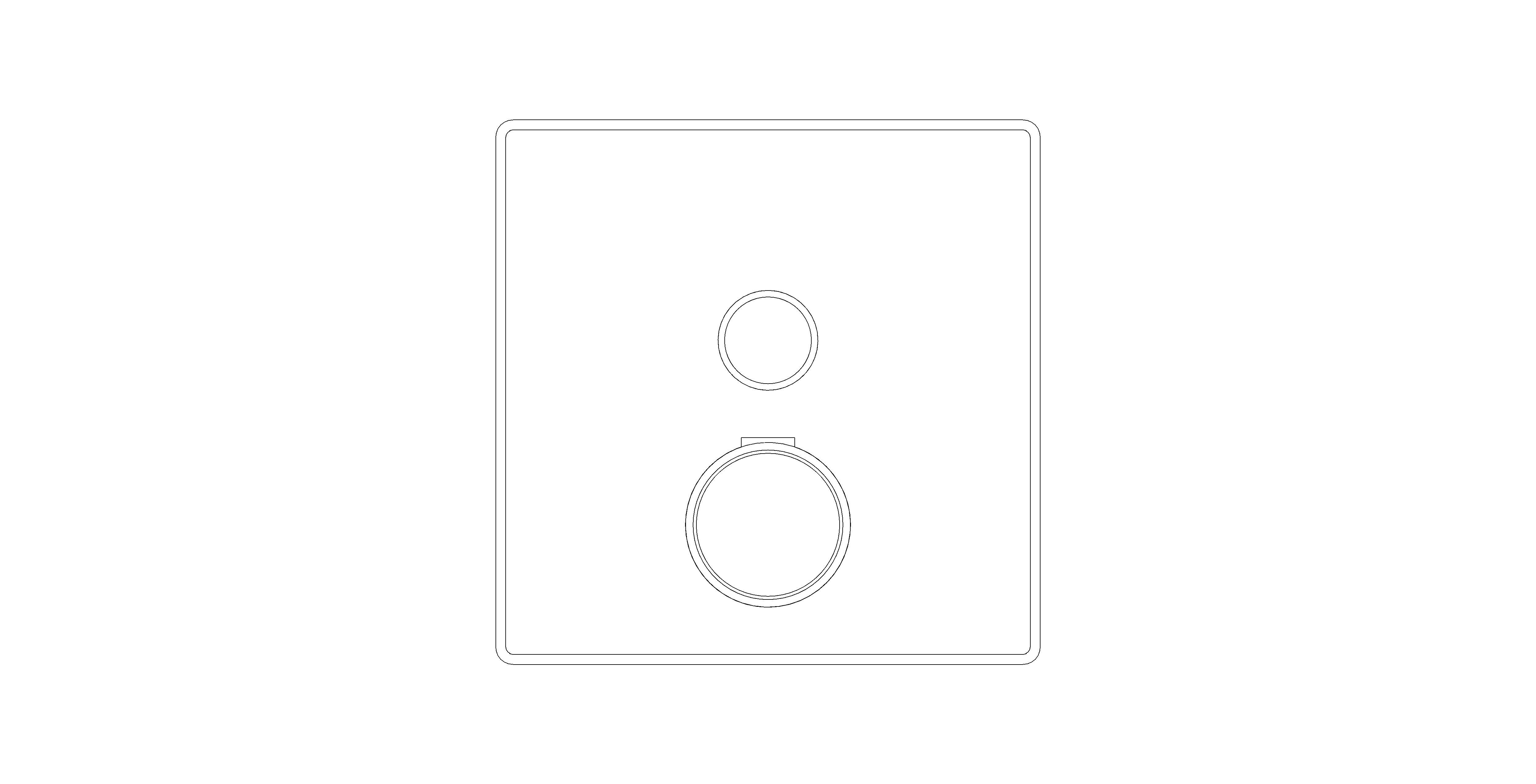Product: GROHTHERM SMARTCONTROL Thermostat for concealed installation with one valve (29123MS0)