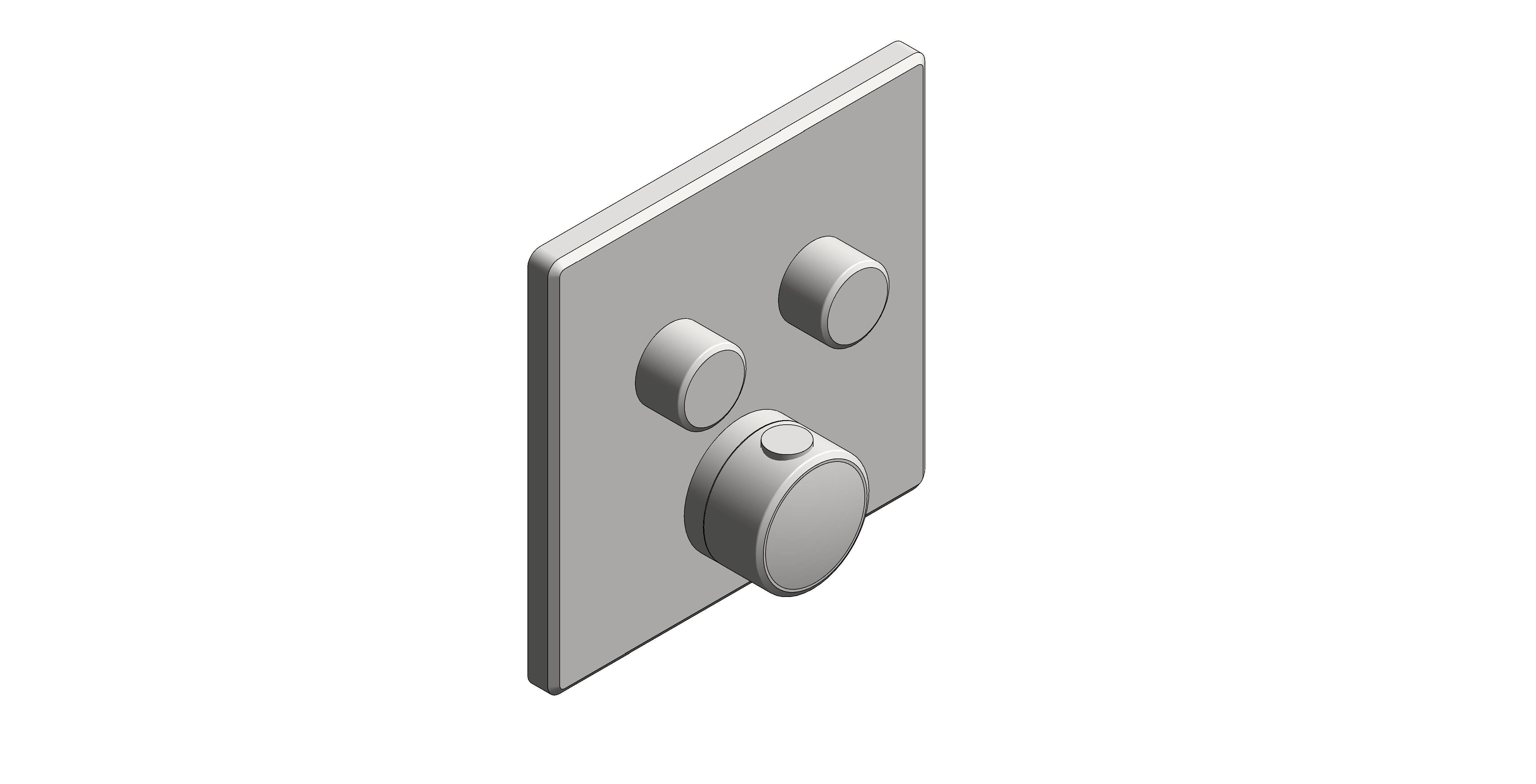 Product: GROHTHERM SMARTCONTROL Thermostat for concealed installation with 2 valves (29124MS0)