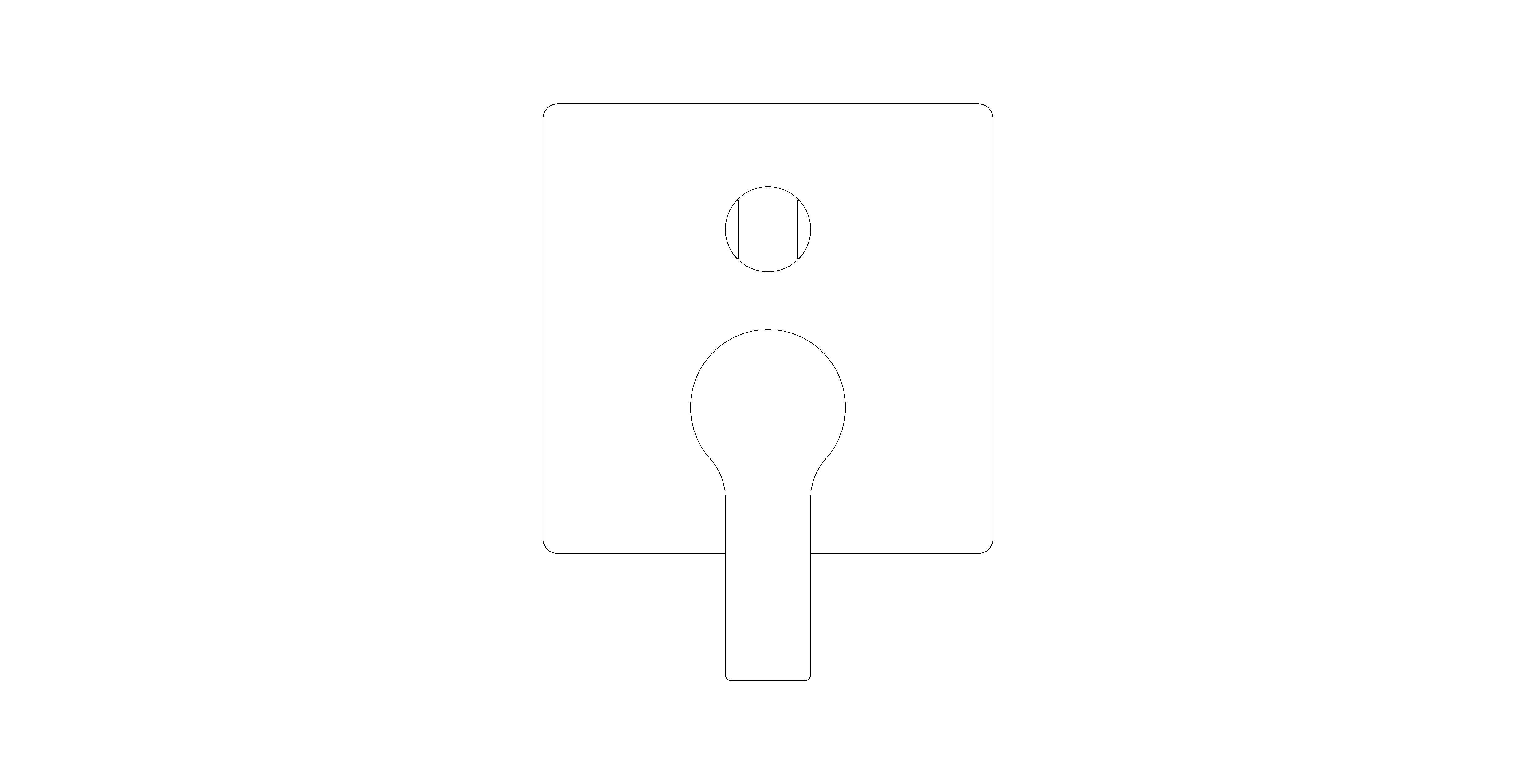 Product: ALLURE Single-lever mixer with 3-way diverter (29176MS1)