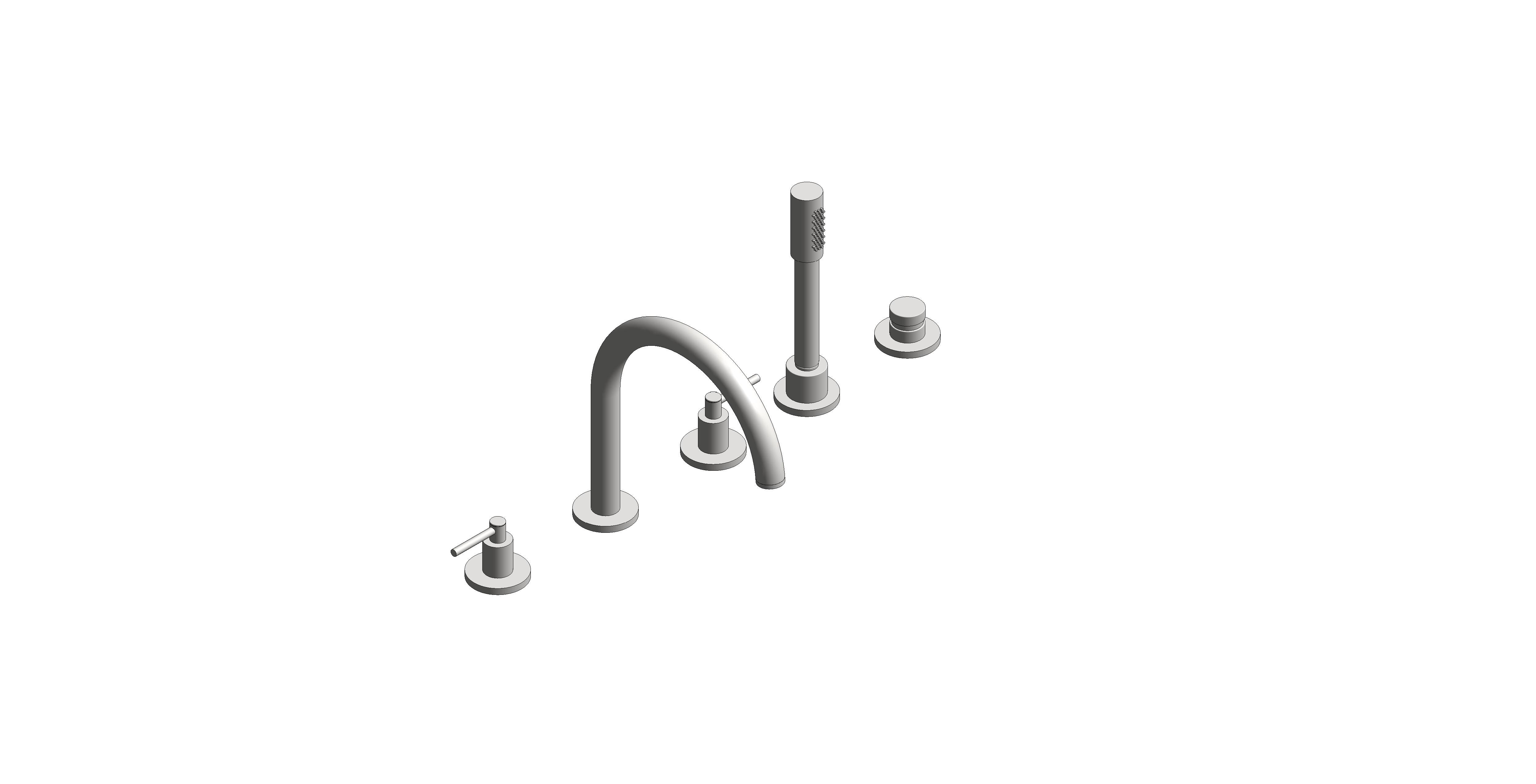 Product: ATRIO 5-hole bath/shower combination (29407MS0)