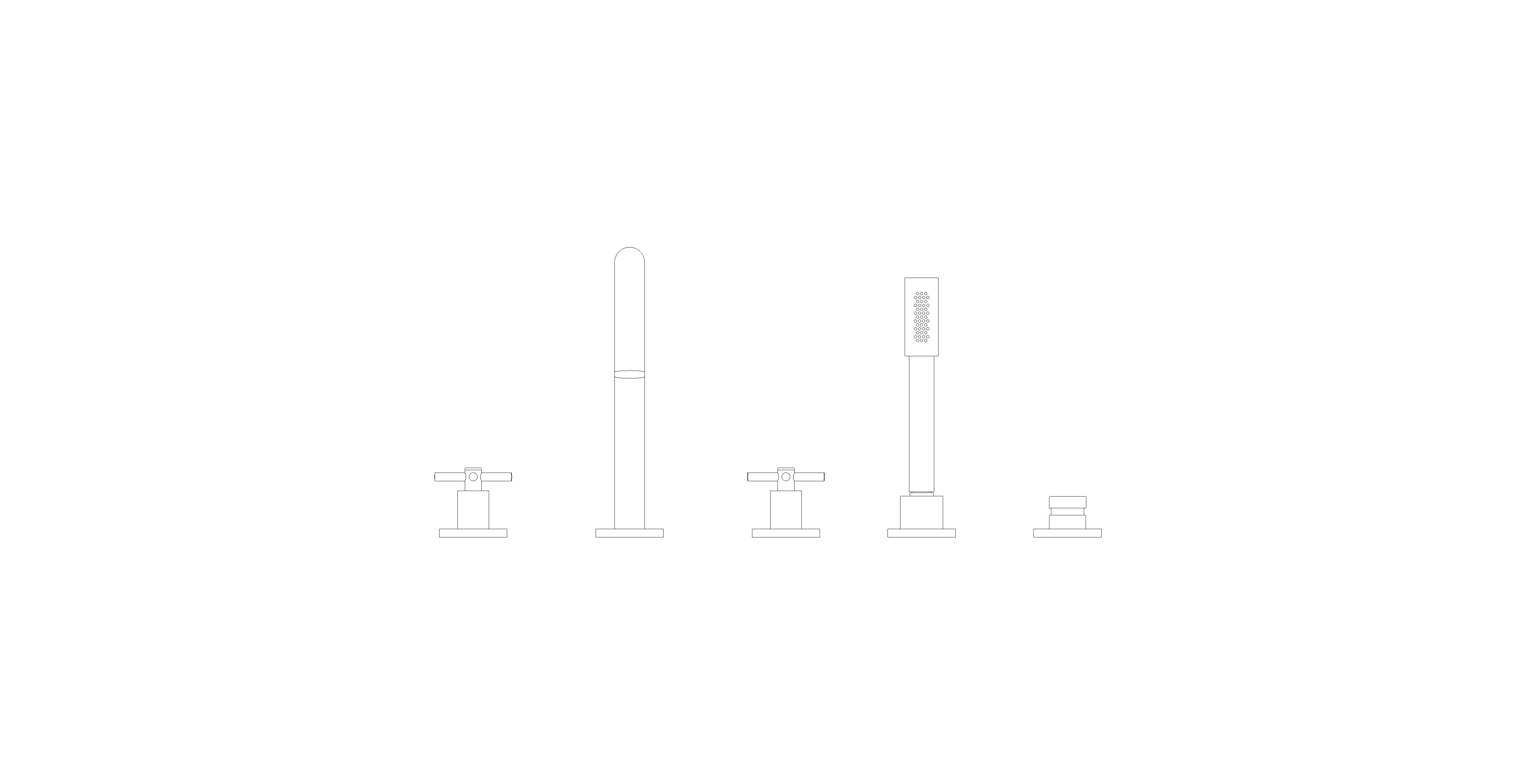 Product: ATRIO 5-hole bath/shower combination (29408MS0)