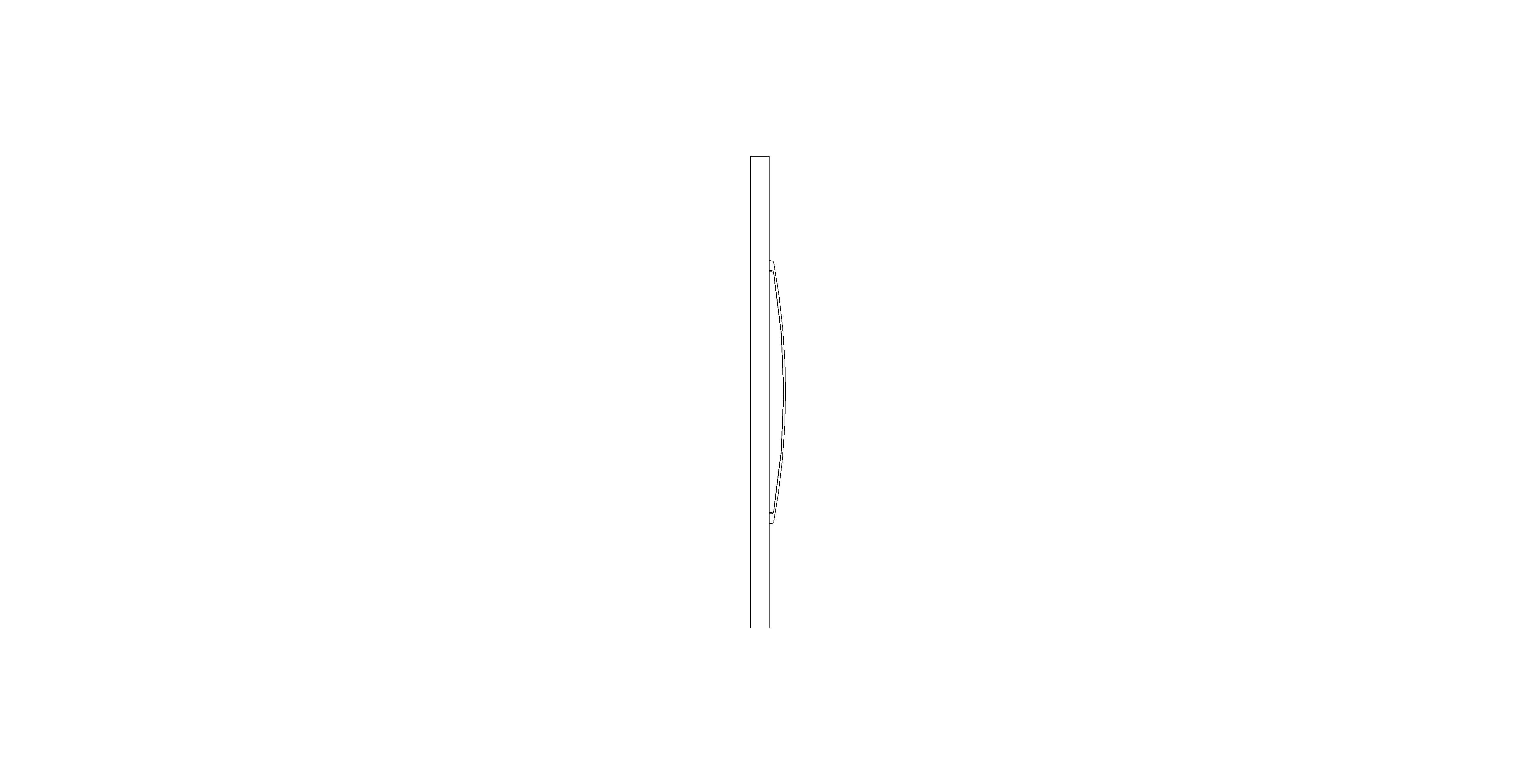 Product: NOVA COSMOPOLITAN S Flush plate (37601MS0)