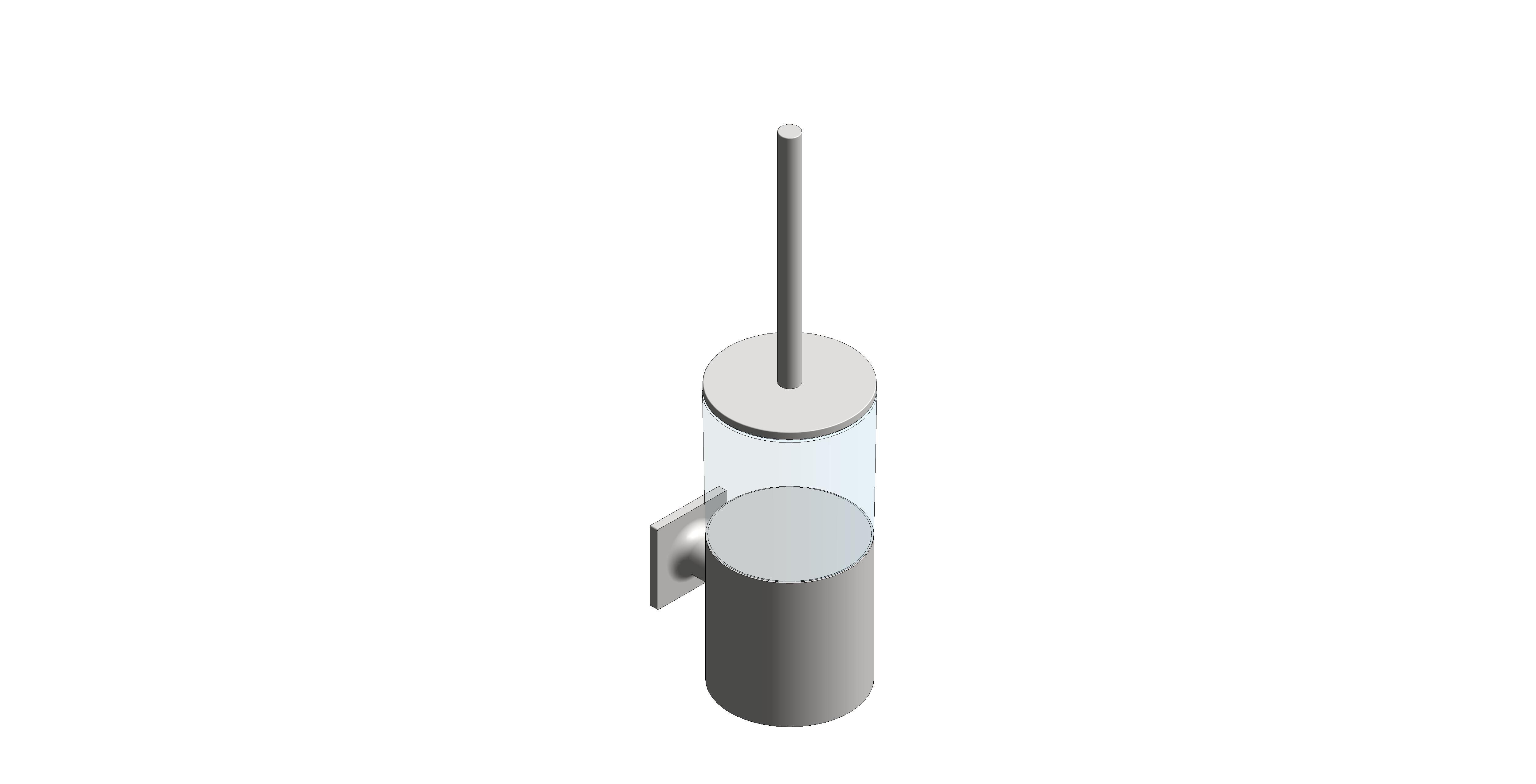 Product: ALLURE Toilet brush set (40340MS1)