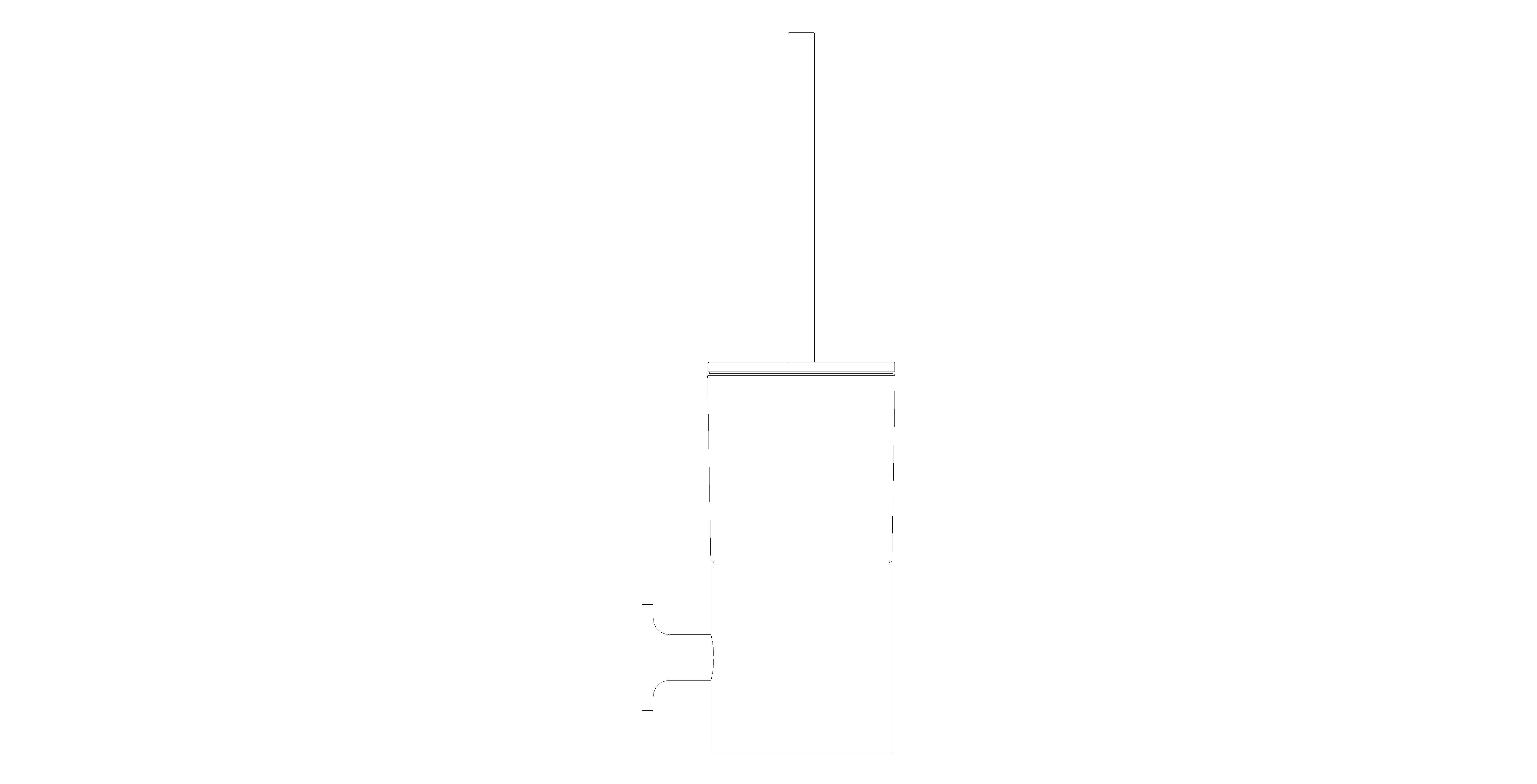 Product: ALLURE Toilet brush set (40340MS1)