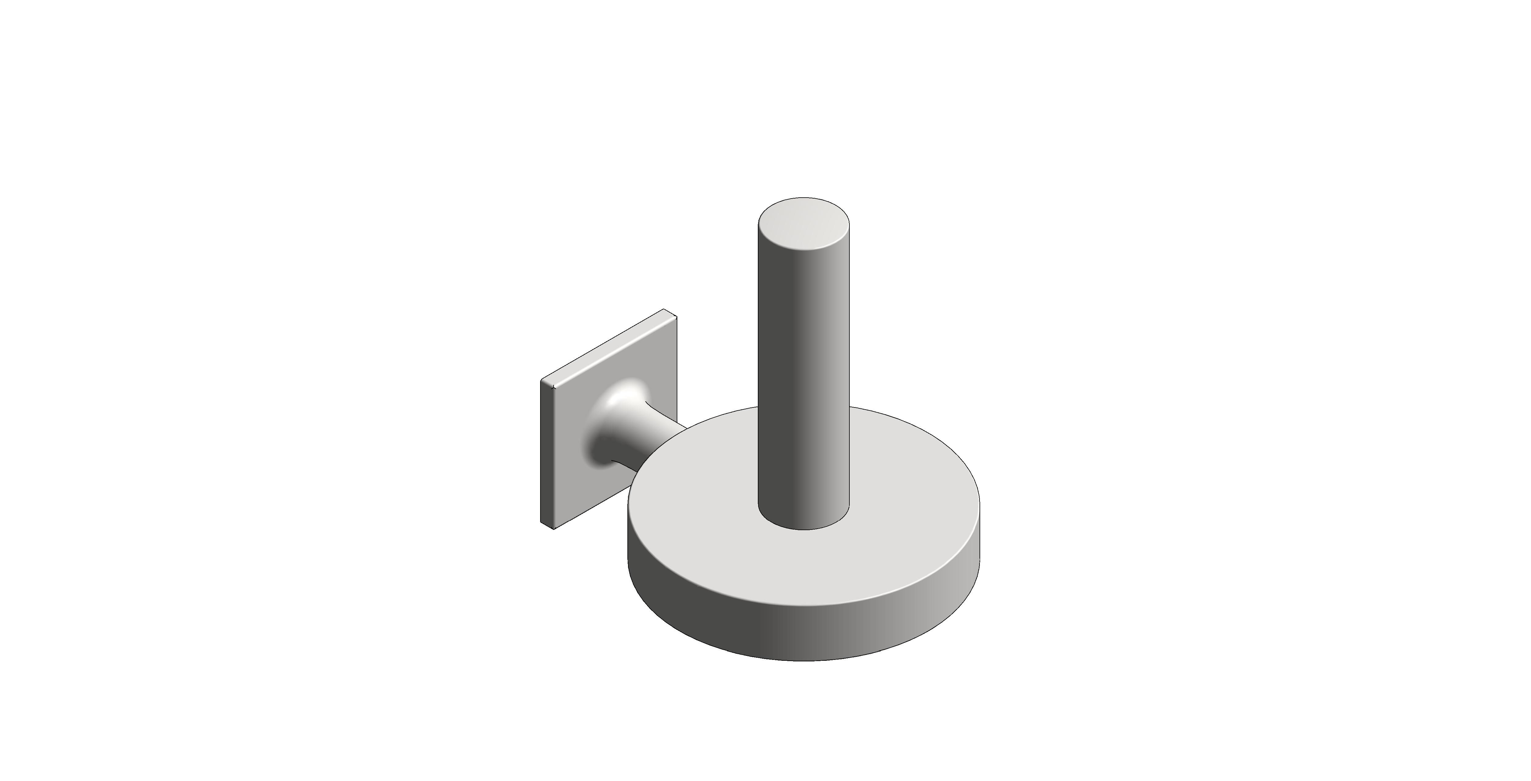 Product: ALLURE Spare toilet paper holder (40956MS1)