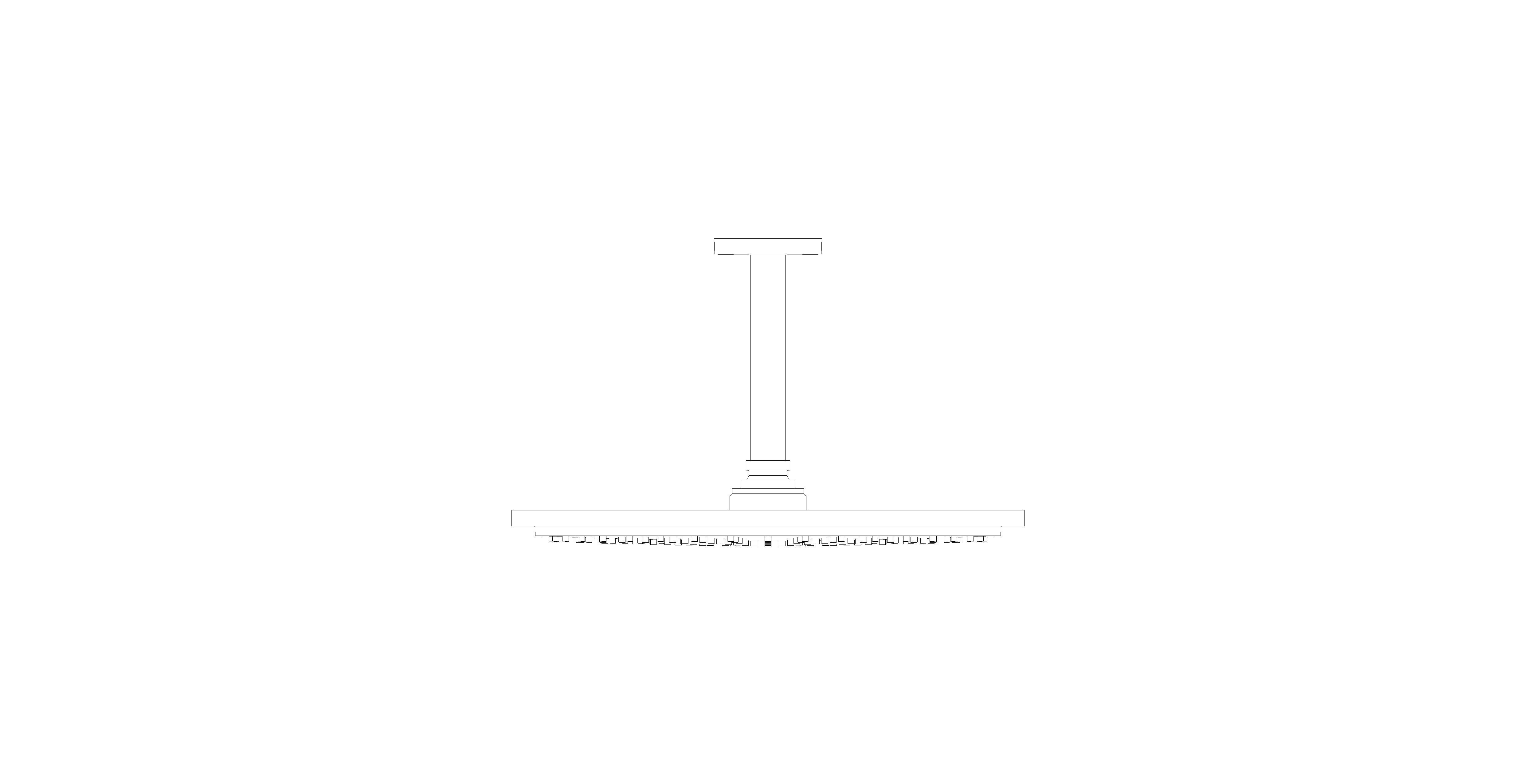 Product: RAINSHOWER COSMOPOLITAN 310 Head shower set ceiling 142 mm, 1 spray (100739MS00)