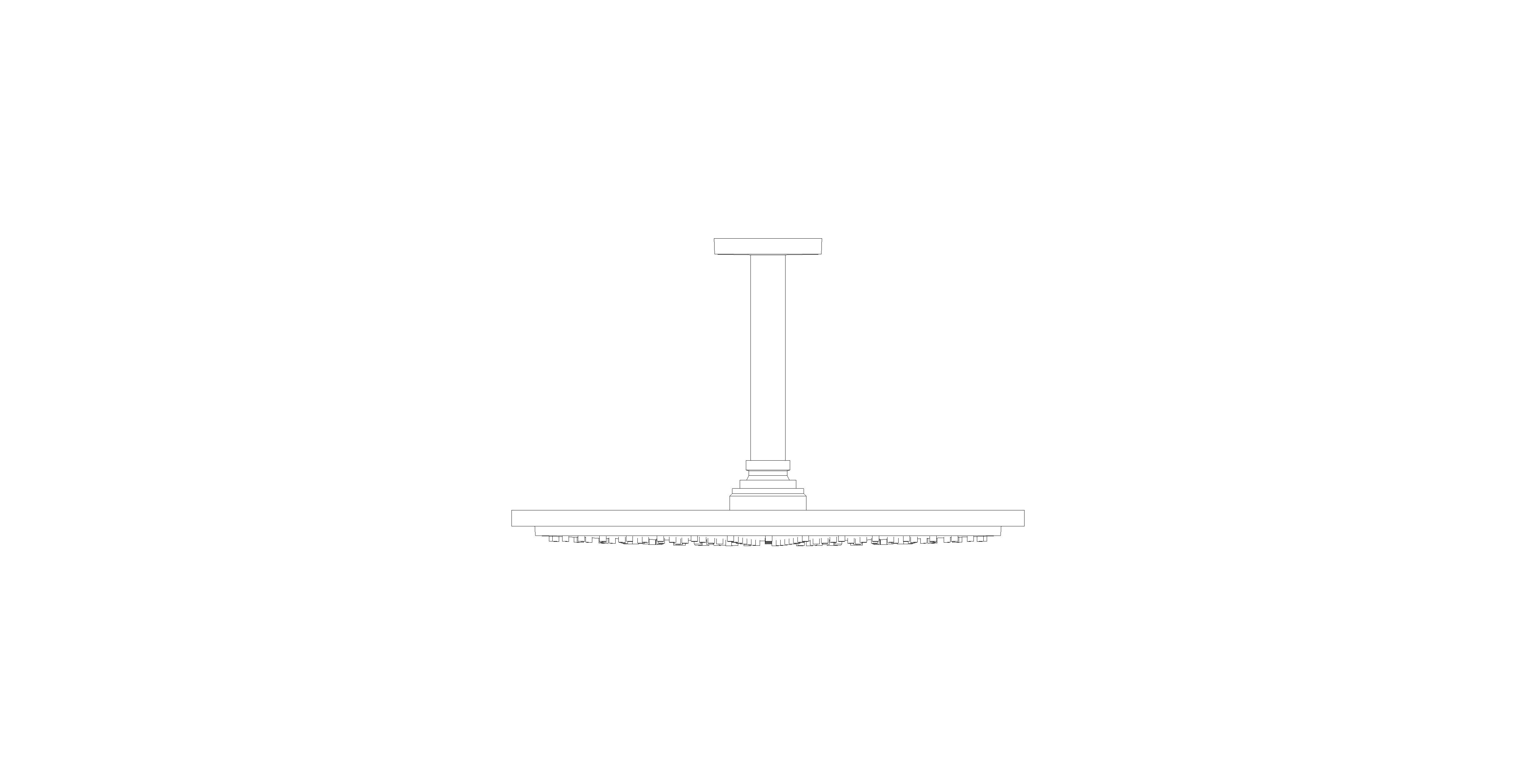 Product: RAINSHOWER COSMOPOLITAN 310 Head shower set ceiling 142 mm, 1 spray (100739MS00)