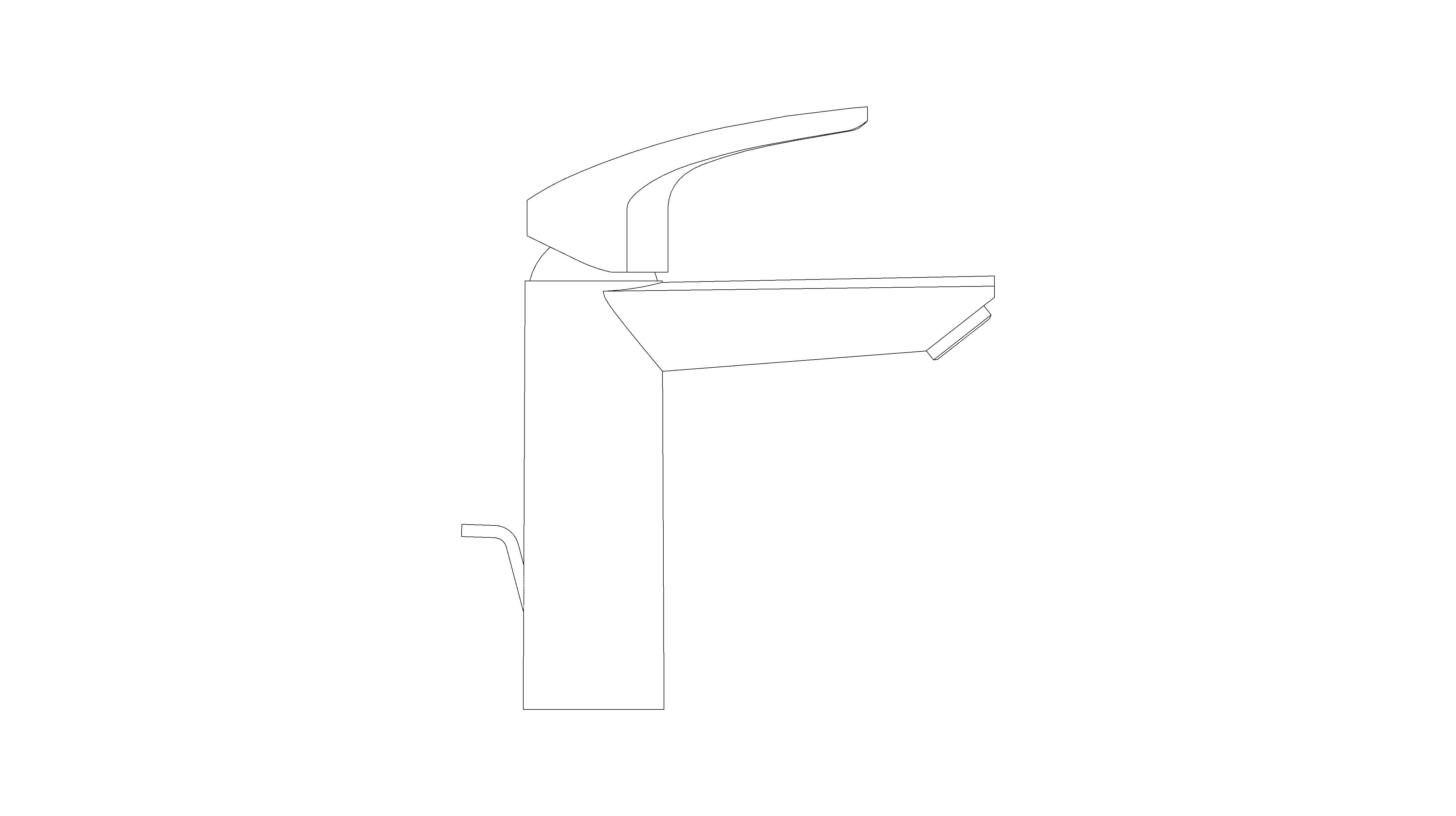 Product: Eurosmart - Single-Lever Basin Mixer 1/2″ M-Size - 23322003