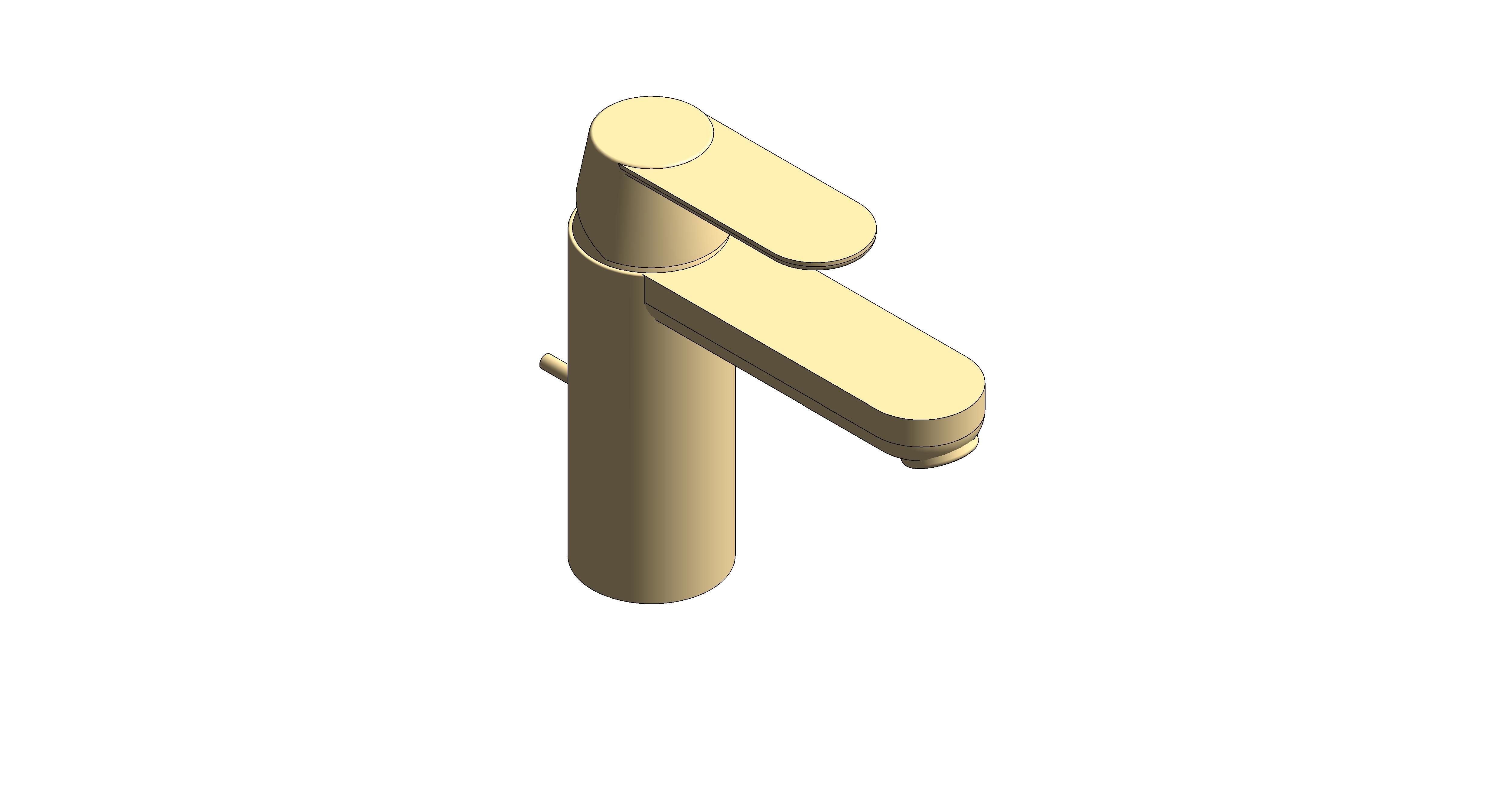 Product: EUROSMART COSMOPOLITAN Basin Mixer 1/2″ M-Size (23325GLC)