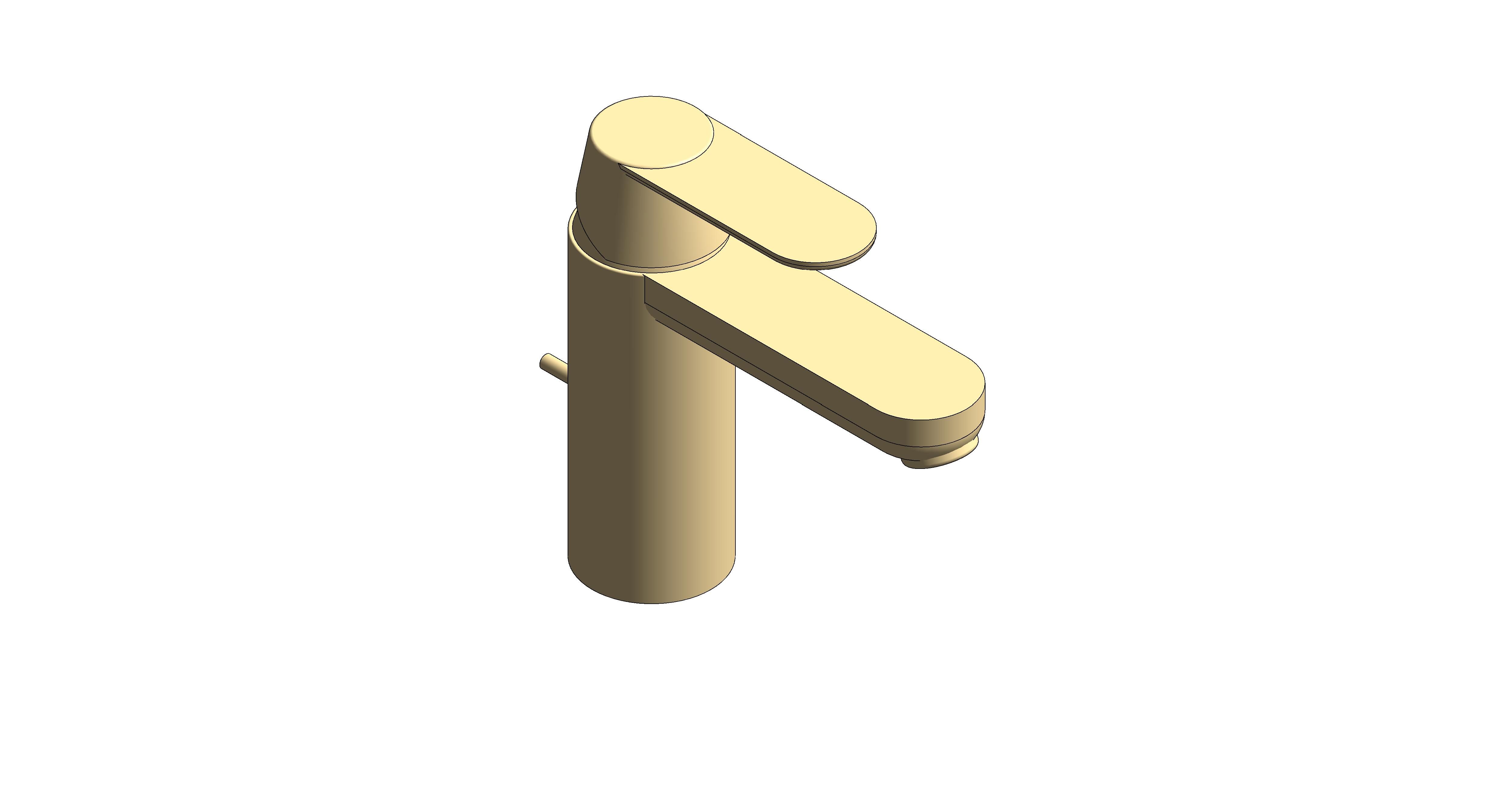 Product: EUROSMART COSMOPOLITAN Basin Mixer 1/2″ M-Size (23325GLC)