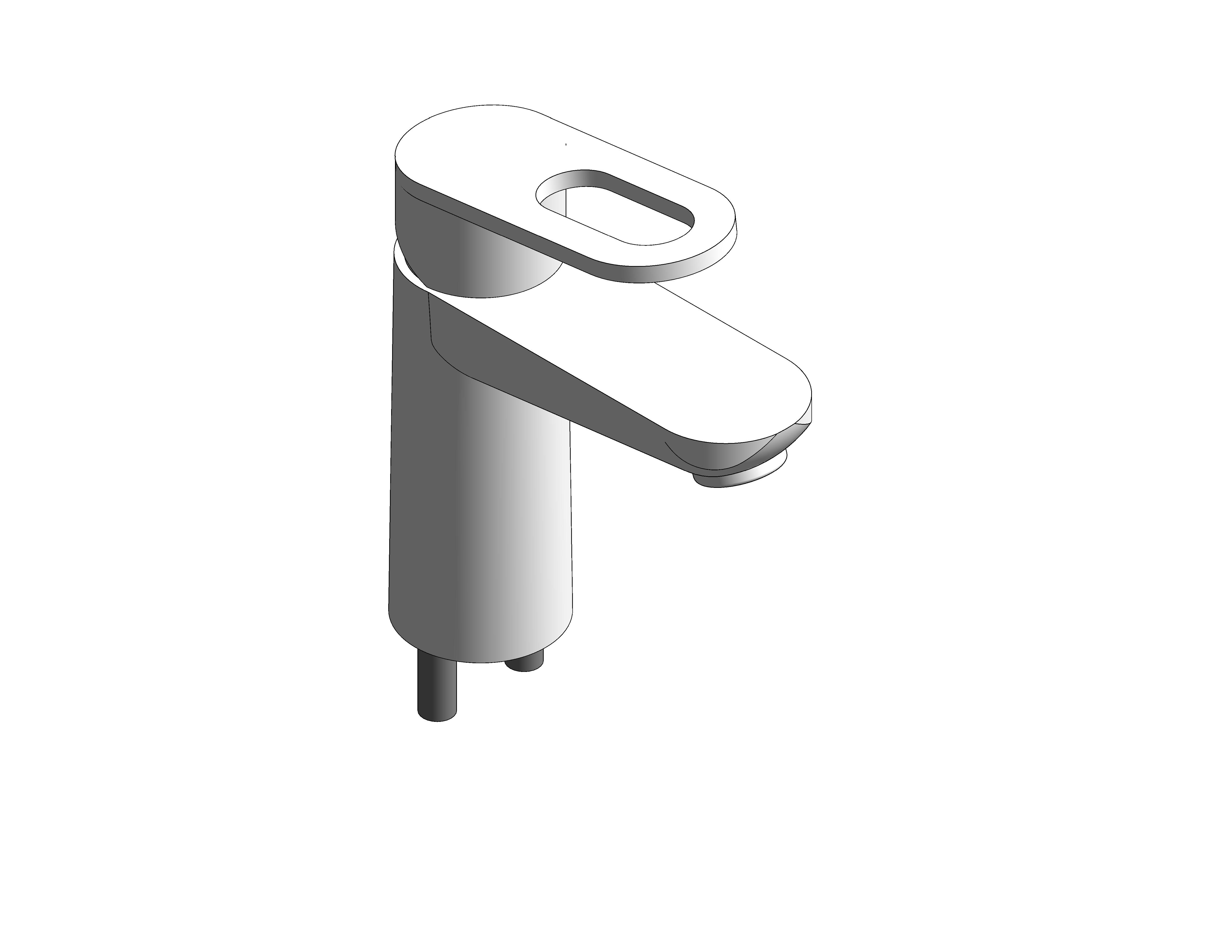 bimstore 3D image of the Grohe BauLoop - Basin mixer 1/2″ S-Size - 23337000