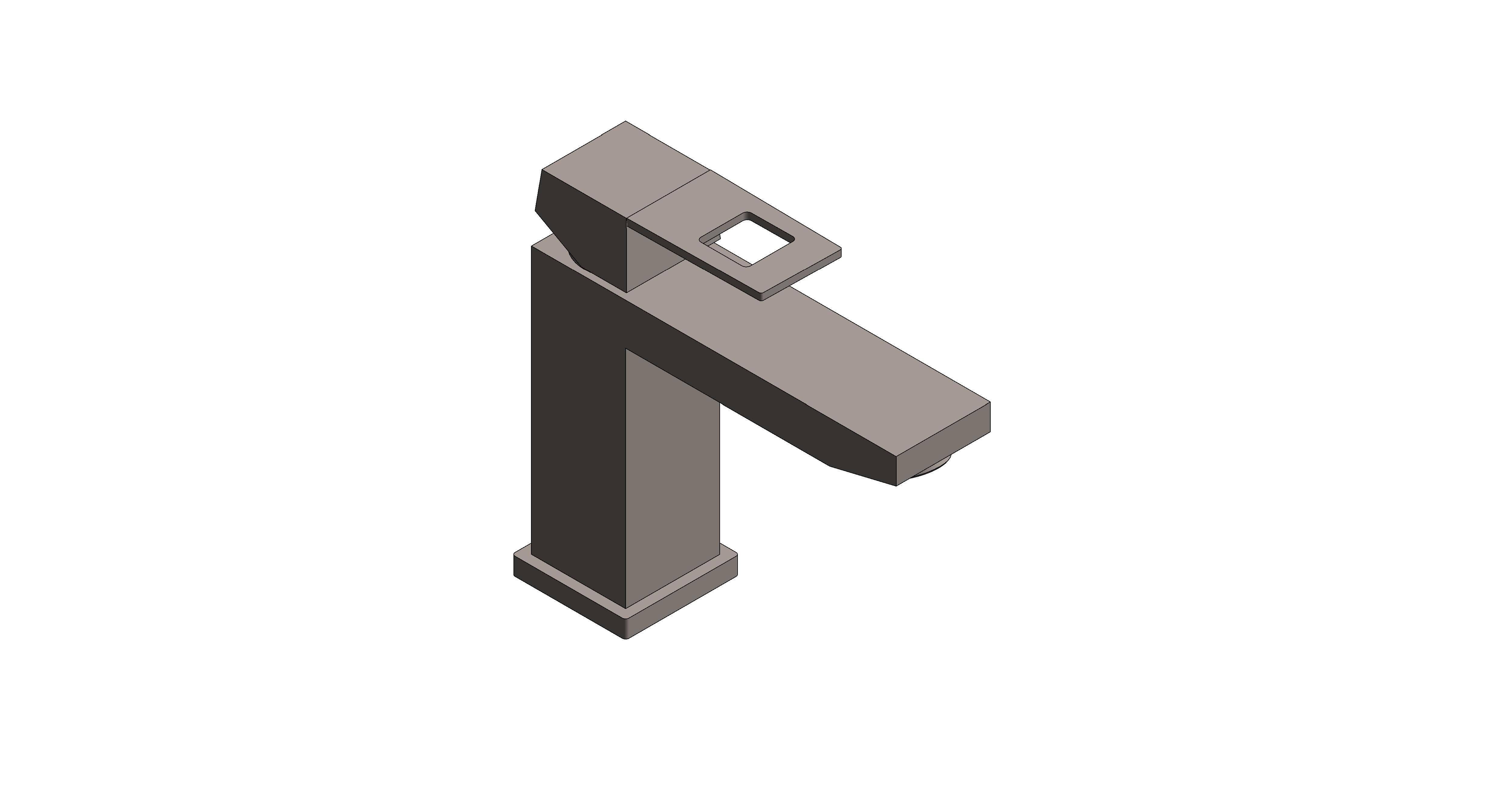 Product: EUROCUBE Basin Mixer 1/2″ M-Size (23445ALC)