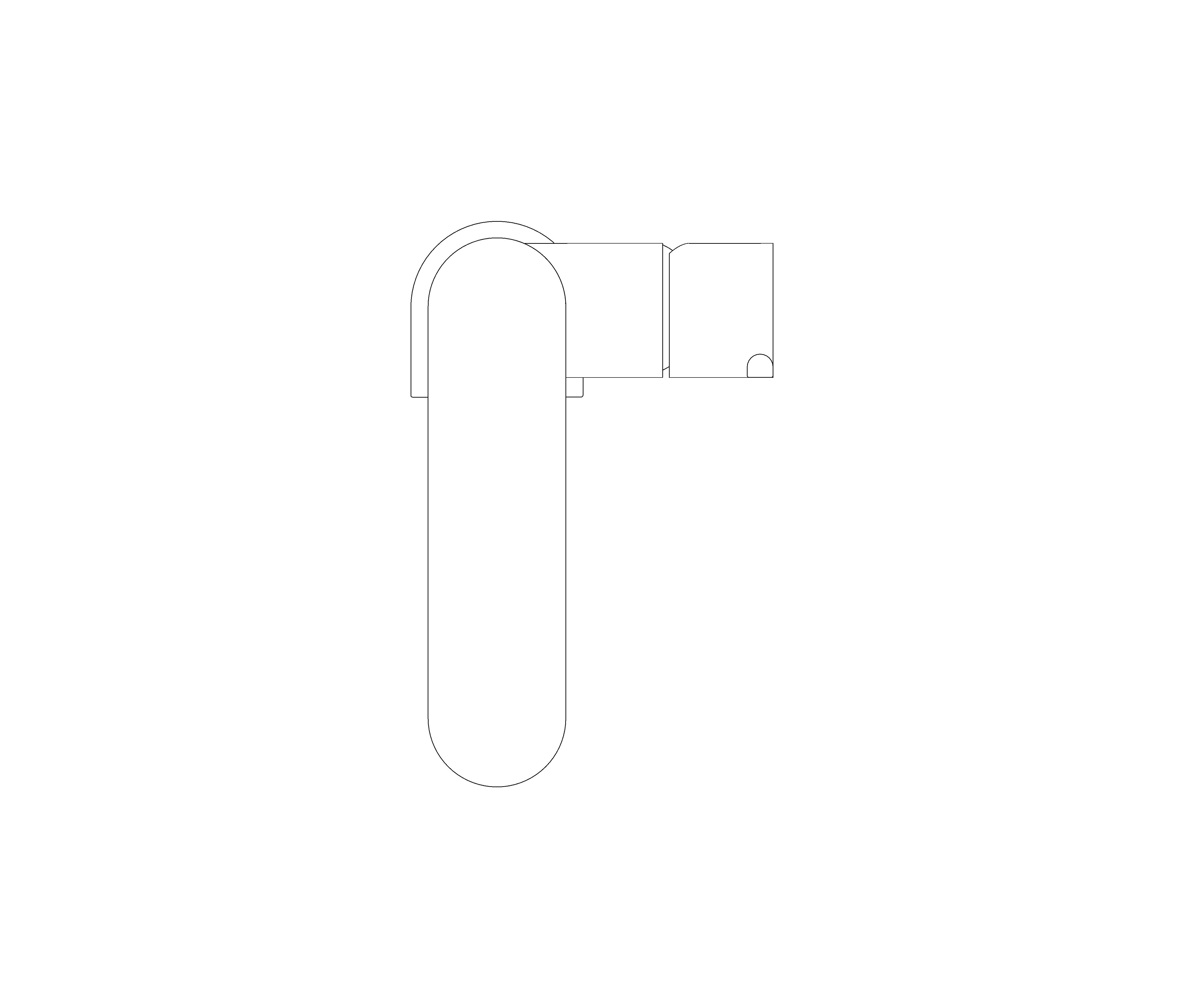 Product: Plus Single Lever Basin Mixer 1/2" with Temperature Display L-Size - 23850003