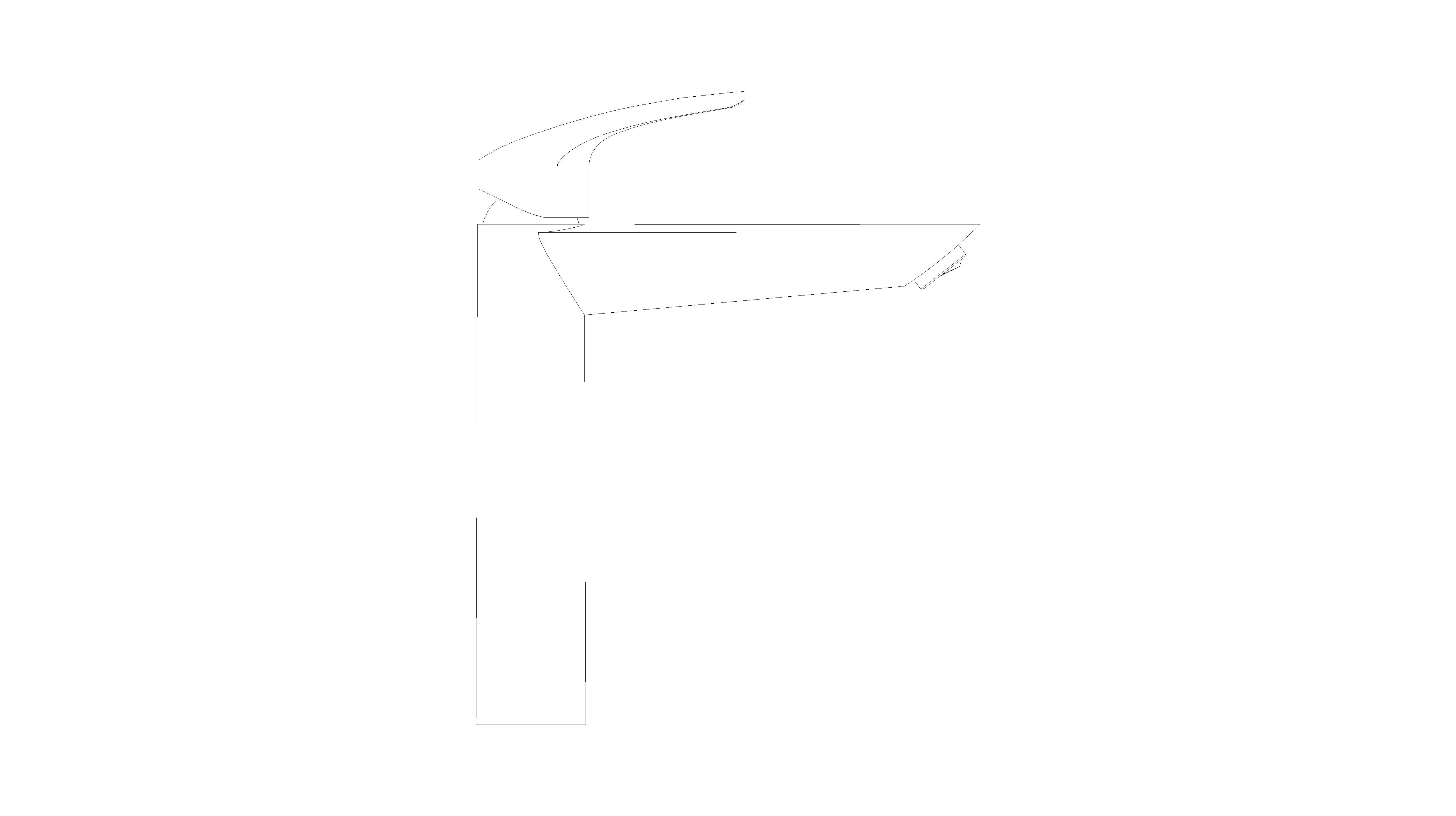 Product: Eurosmart - Single-Lever Basin Mixer 1/2″ Xl-Size - 2397130F