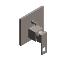 Product: EUROCUBE Single-Lever Mixer With 2-Way Diverter (24062ALC)