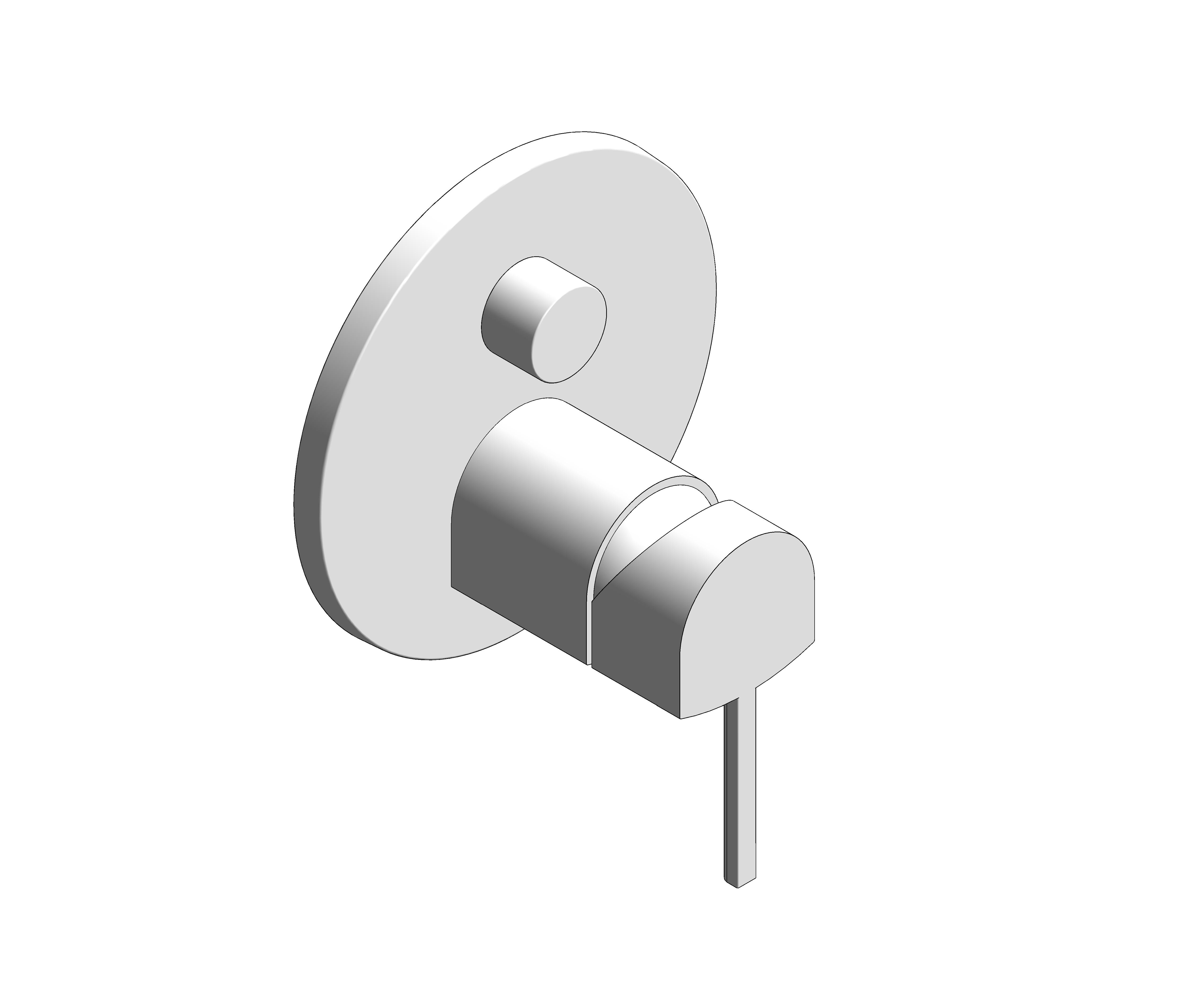 Product: Plus Single-Lever Mixer with 3-Way Diverter - 24093003