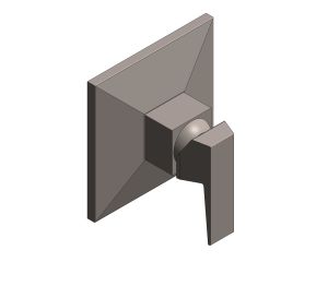 Product: ALLURE BRILLIANT Single-lever shower mixer trim (24277AL0)