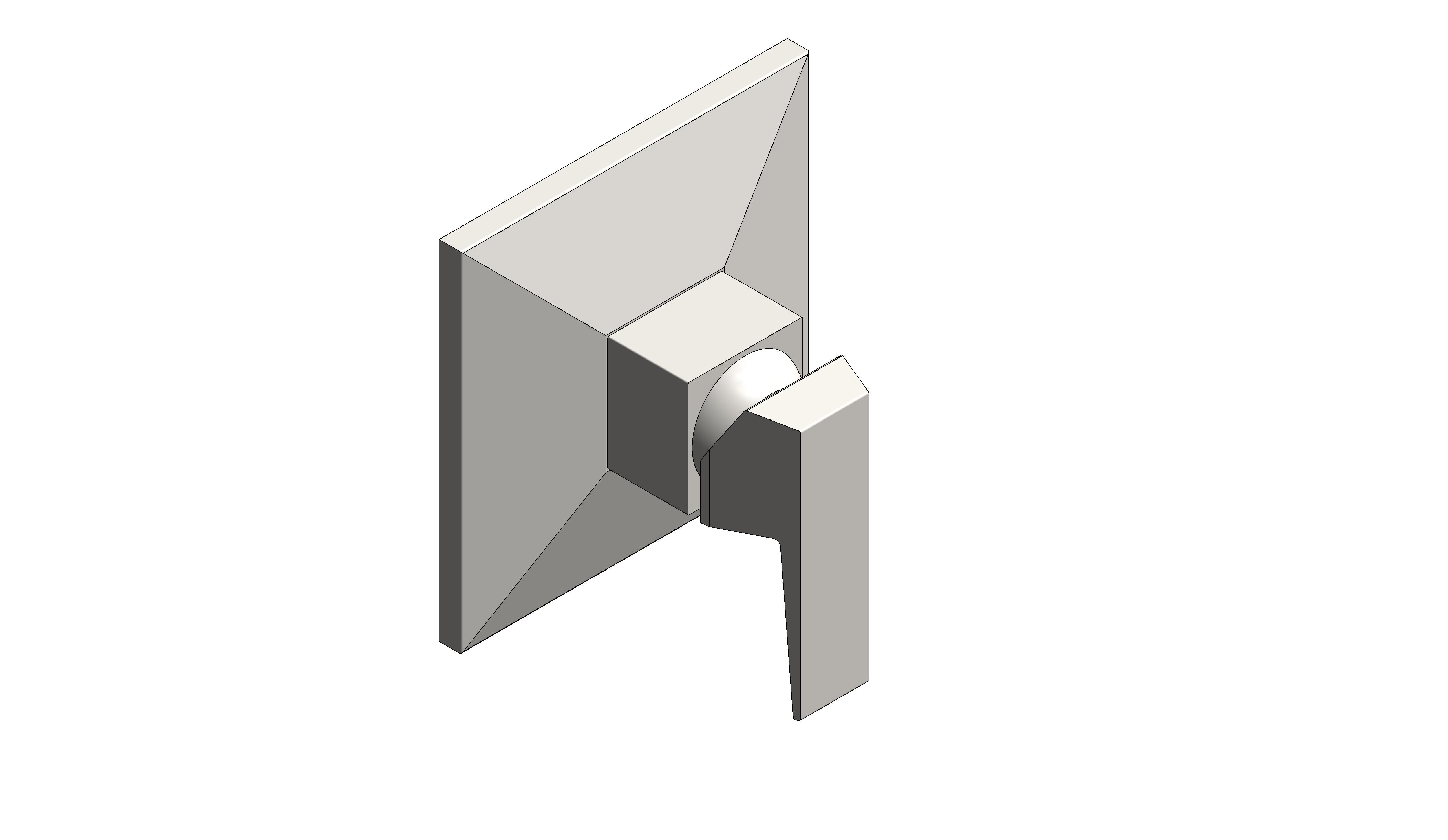 Product: ALLURE BRILLIANT Single-lever shower mixer trim (24277DC0)