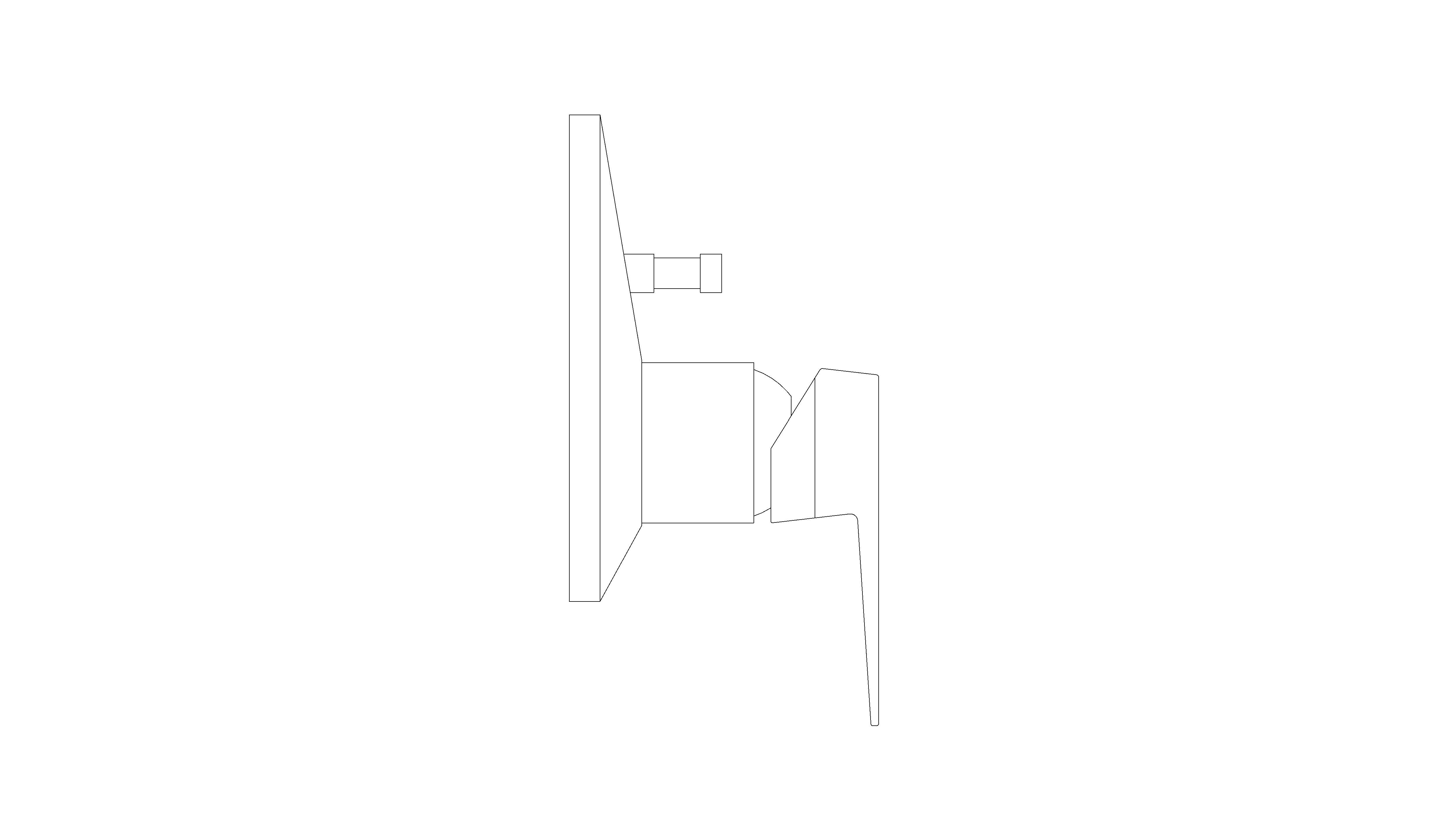 Product: ALLURE BRILLIANT Single-lever mixer with 2-way diverter (24279AL0)