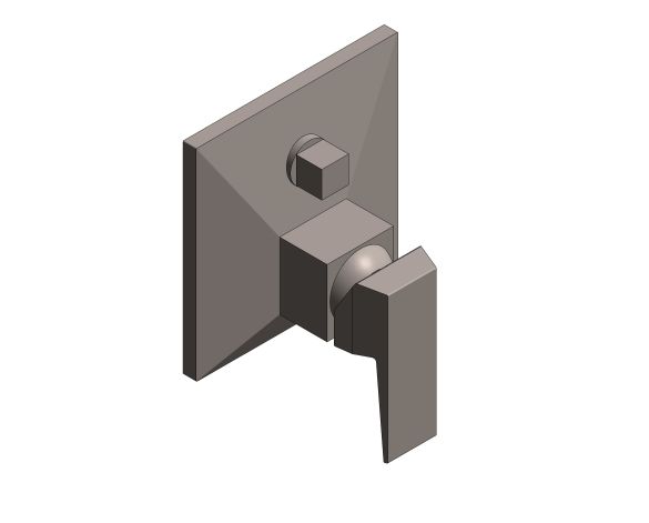 Product: ALLURE BRILLIANT Single-lever mixer with 3-way diverter (24340AL0)