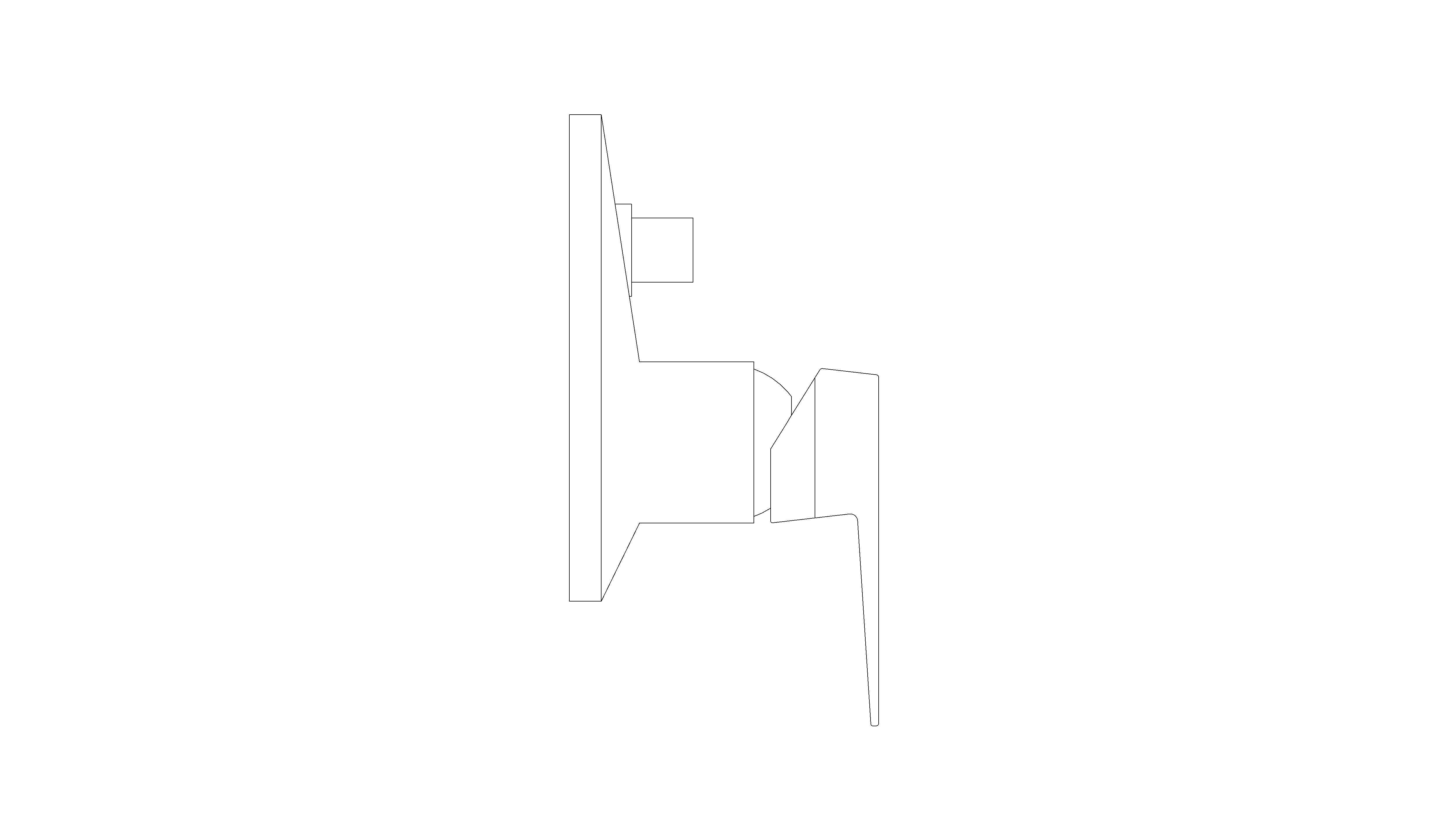 Product: ALLURE BRILLIANT Single-lever mixer with 3-way diverter (24340AL0)