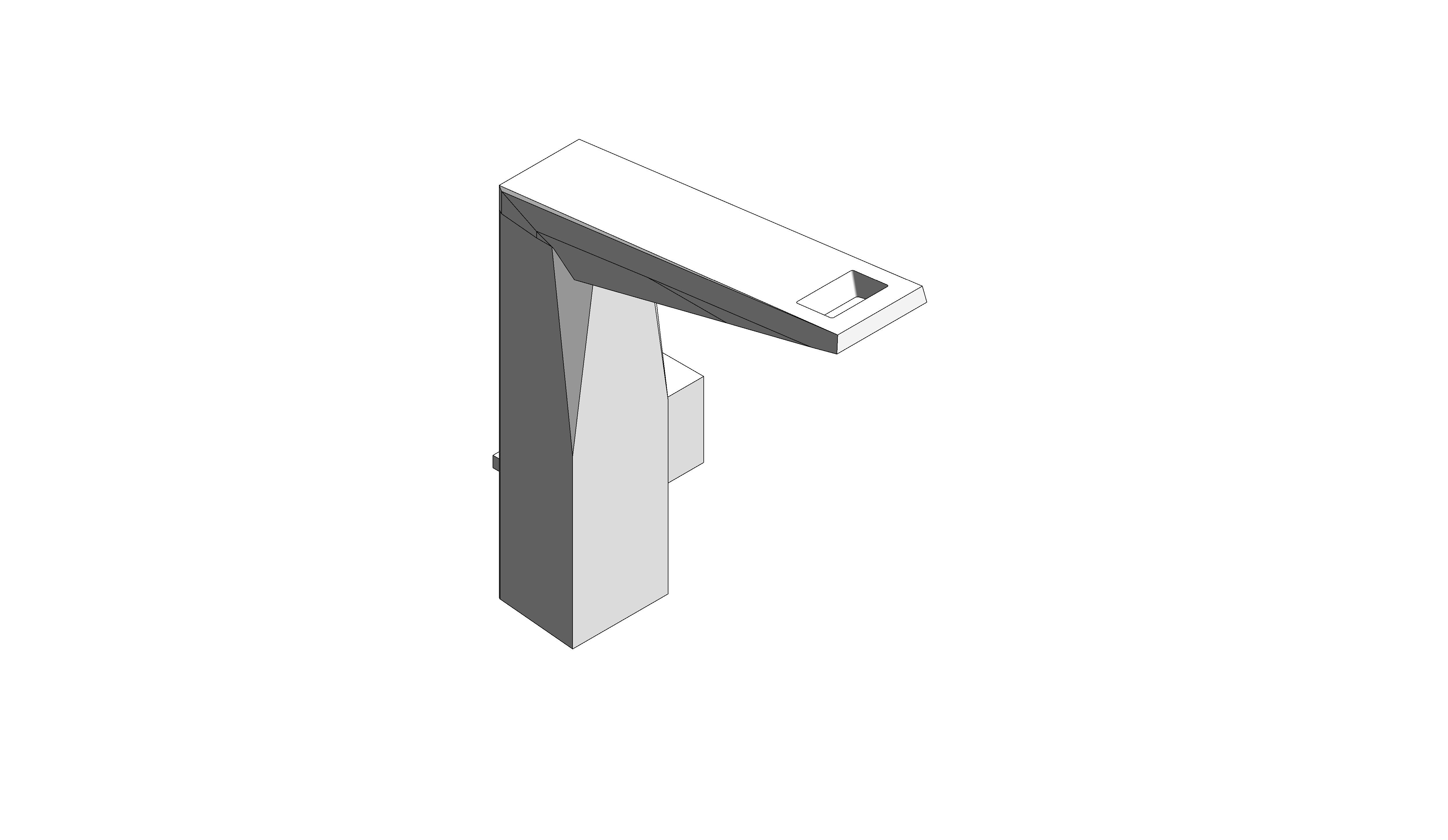 Product: ALLURE BRILLIANT Single-lever basin mixer 1/2″ L-Size (24344000)