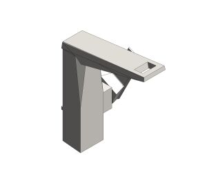 Product: ALLURE BRILLIANT Single-lever basin mixer 1/2″ L-Size (24345DC0)
