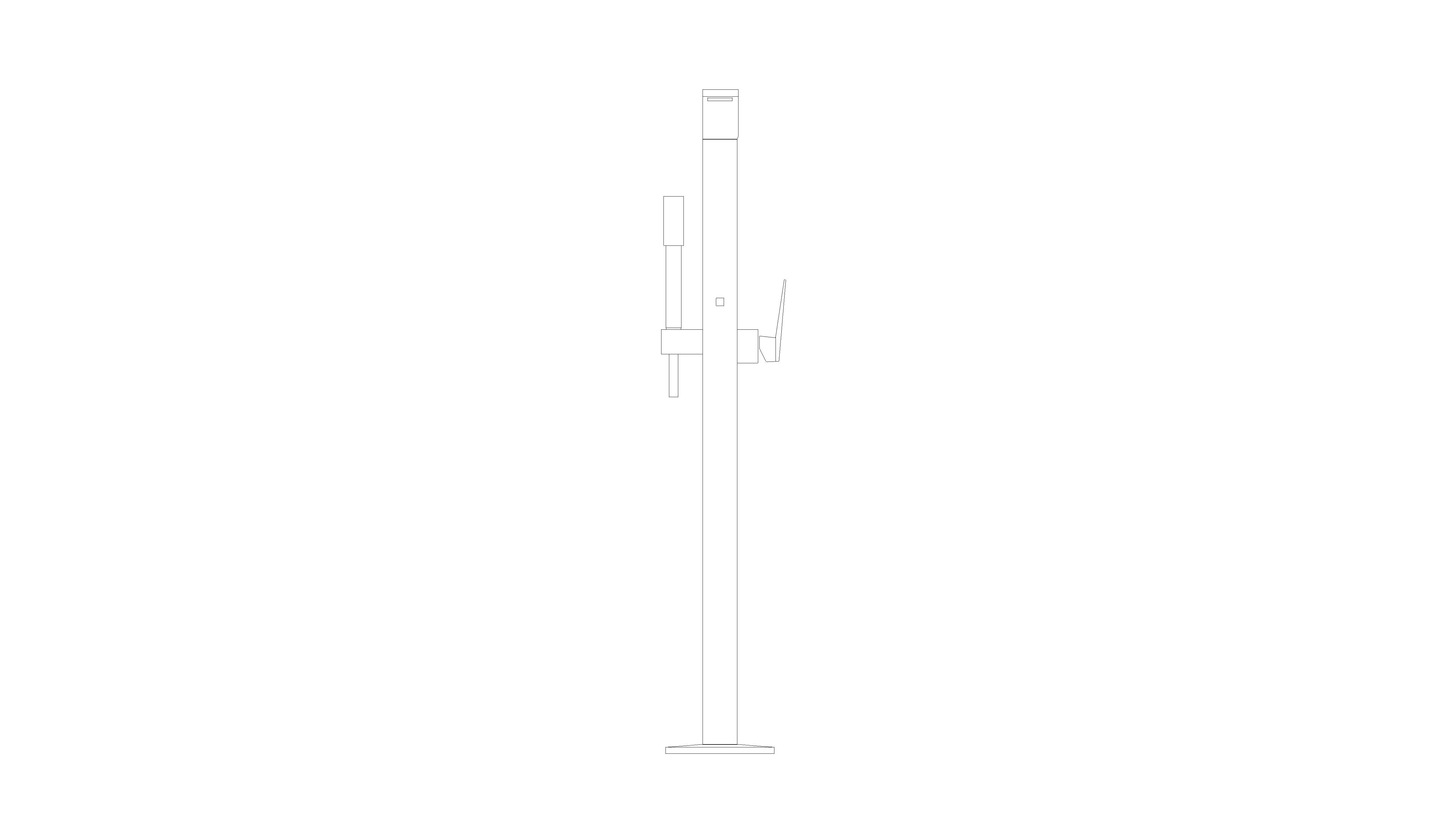 Product: ALLURE BRILLIANT Single-lever bath mixer 1/2″, floor mounted (24348AL0)
