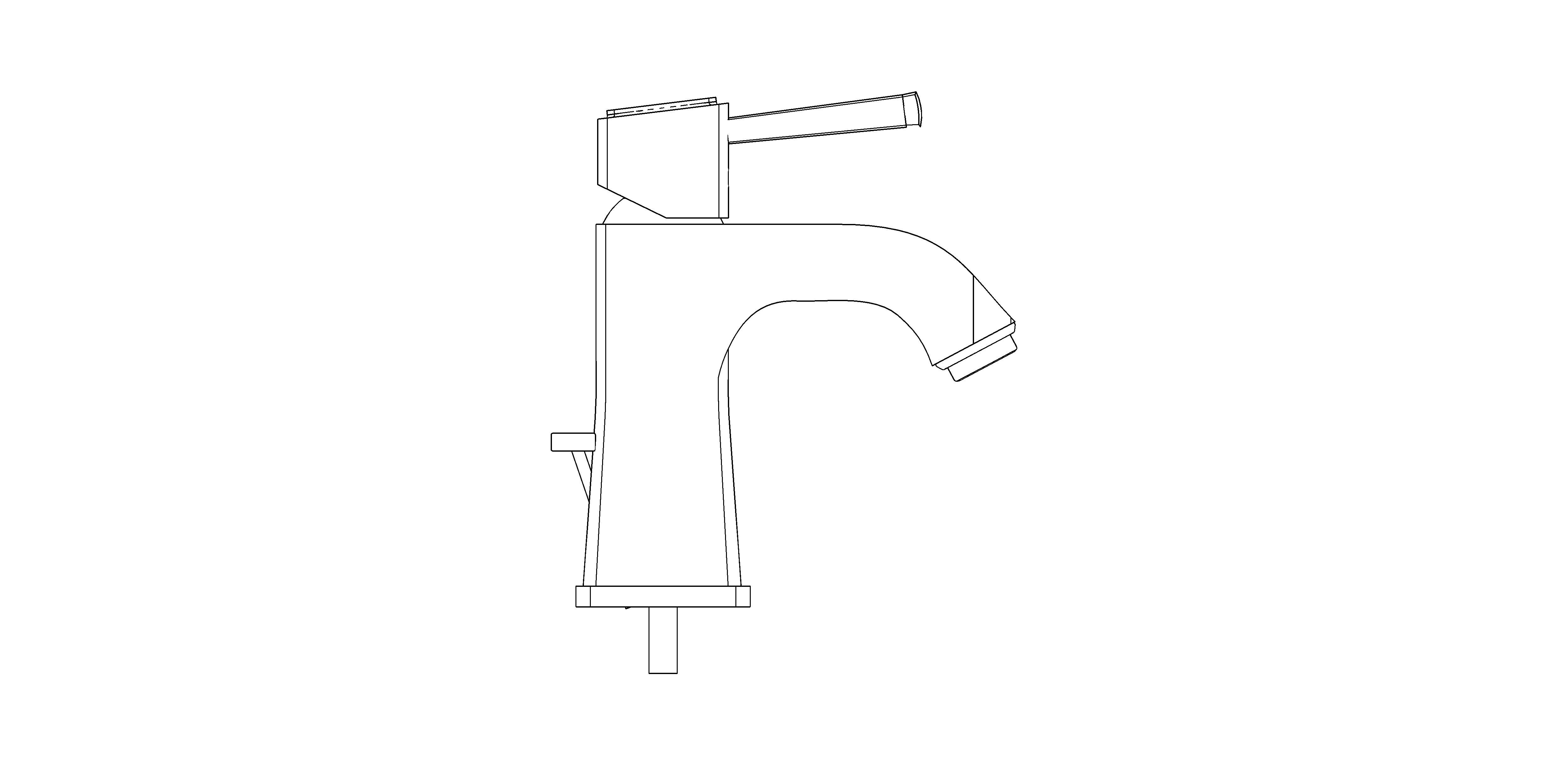 Product: GRANDERA Basin Mixer 1/2″ M-Size (24369IG0)
