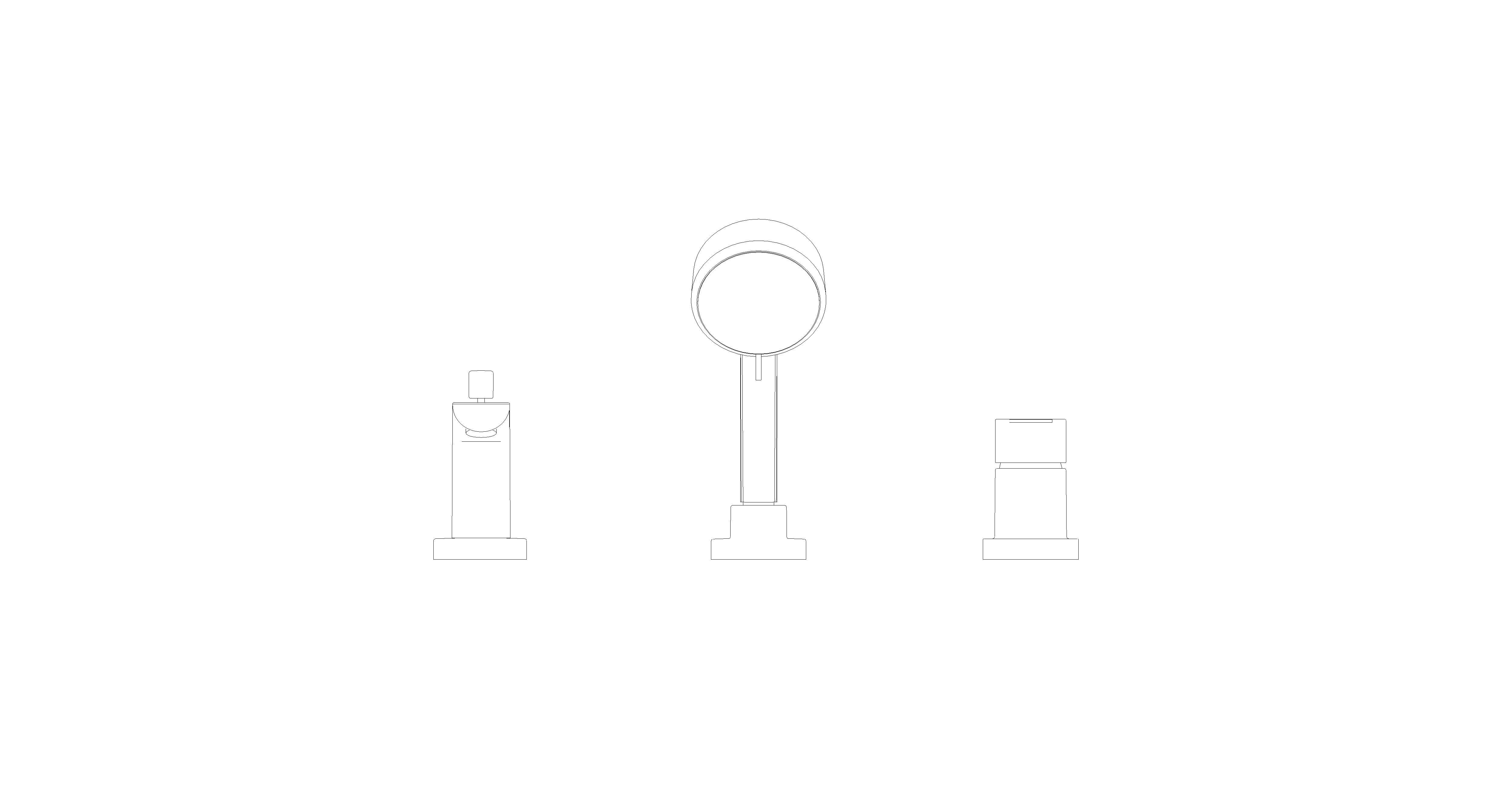 Product: BAUEDGE 3-Hole Bath/Shower Combination (25117ALC)
