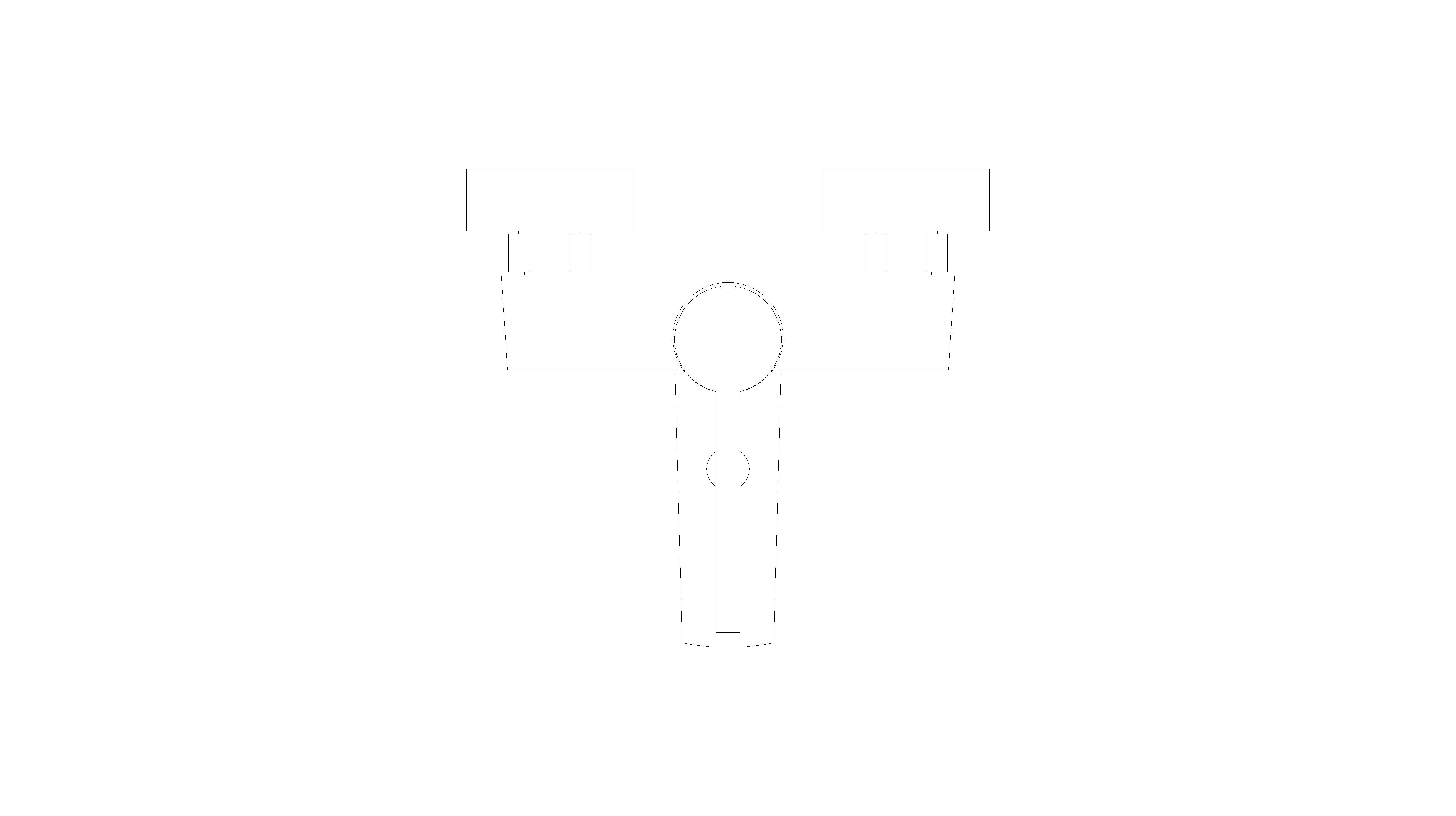 Product: Eurosmart - Single-Lever Bath Mixer 1/2″ - 25243003