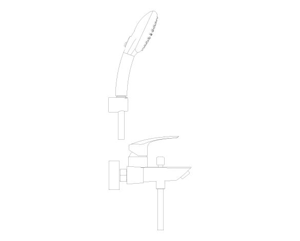 Product: EUROSTYLE COSMOPOLITAN Single Lever Mixer (25275002)