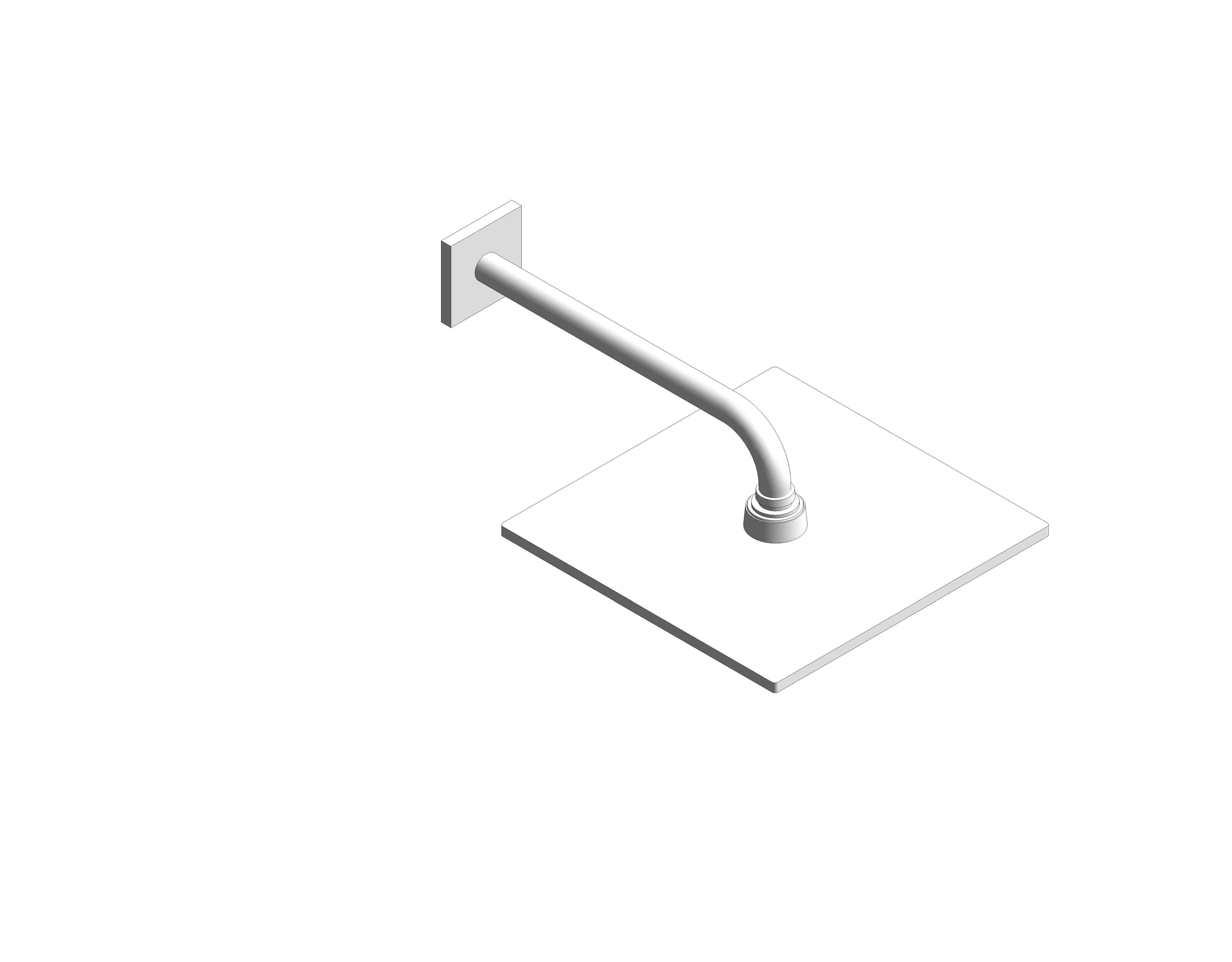 Product: RAINSHOWER AQUA 10″ Head shower set 286 mm, 1 spray (26860000)