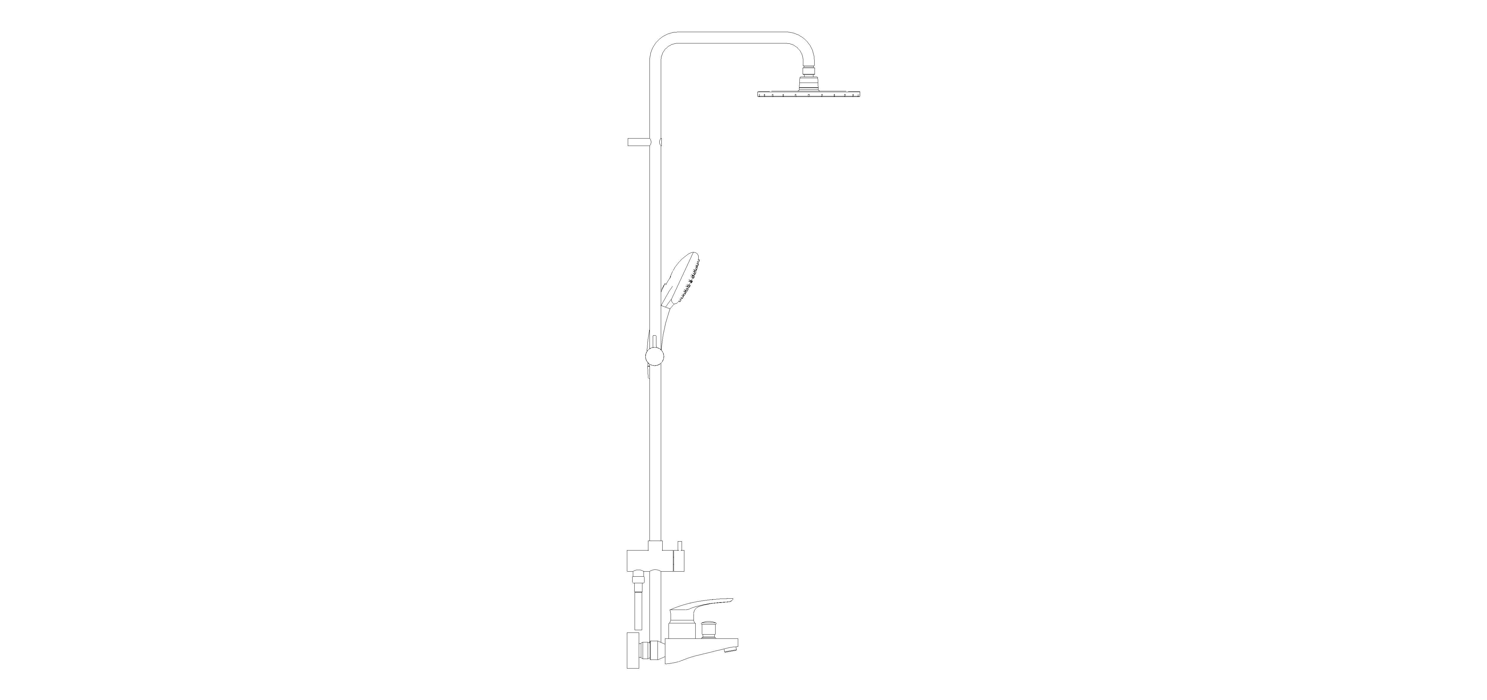 Product: TEMPESTA Shower System (26305002)