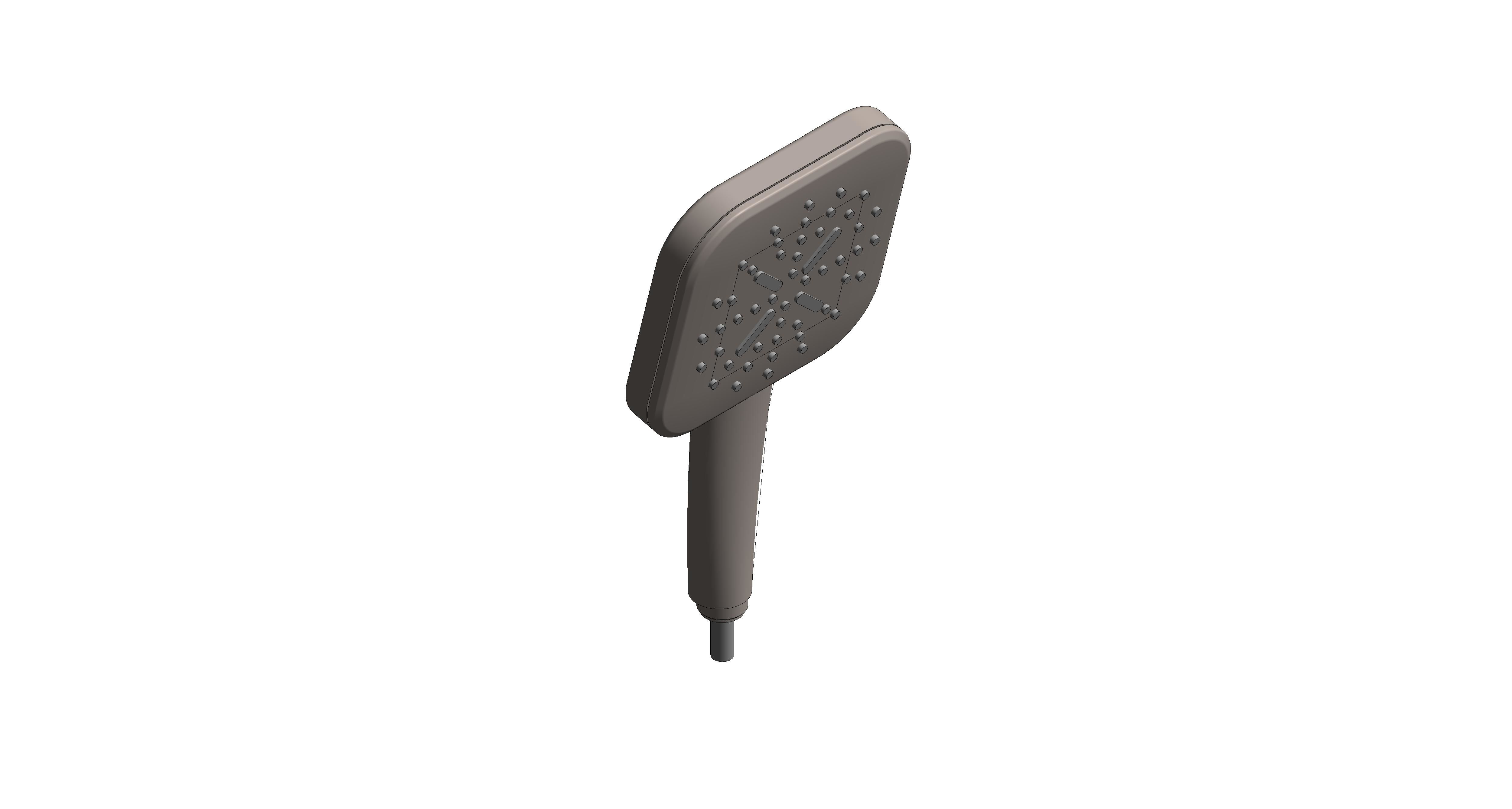 Product: RAINSHOWER SMARTACTIVE 130 Cube Hand Shower 3 Sprays (26582ALC)
