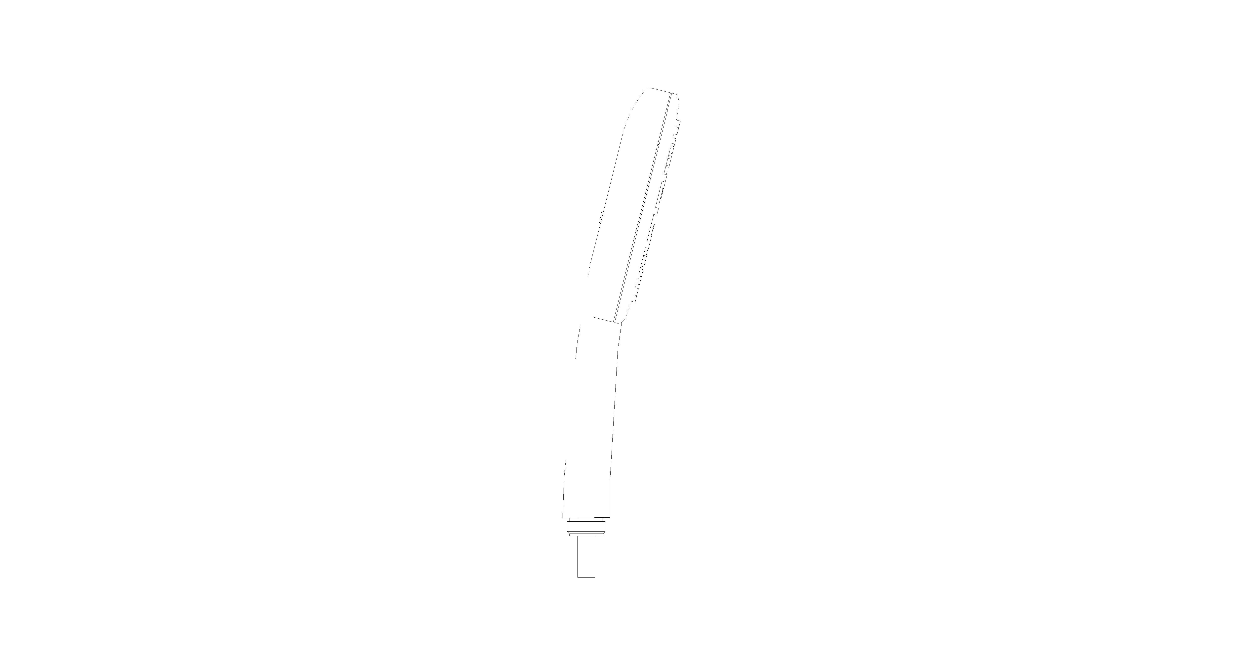Product: RAINSHOWER SMARTACTIVE 130 Cube Hand Shower 3 Sprays (26582ALC)